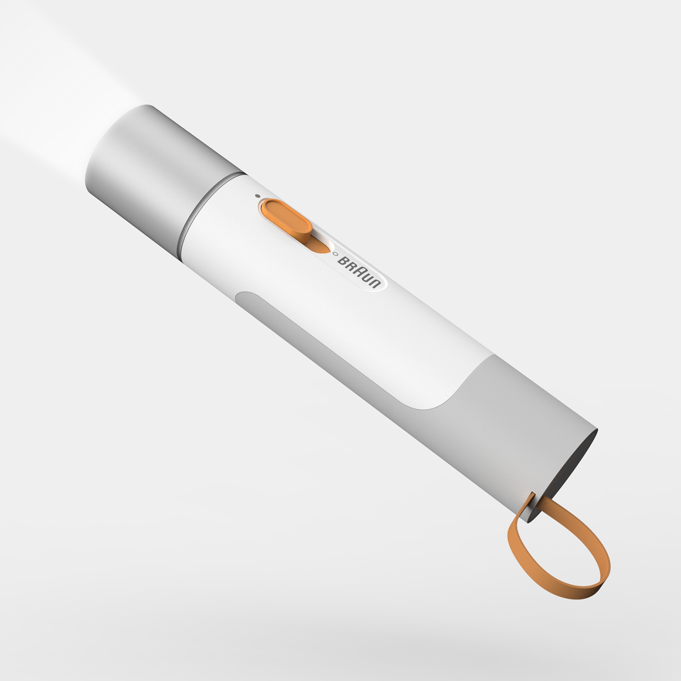 Flashlight，Dieter Rams，braun，charge，innovate，