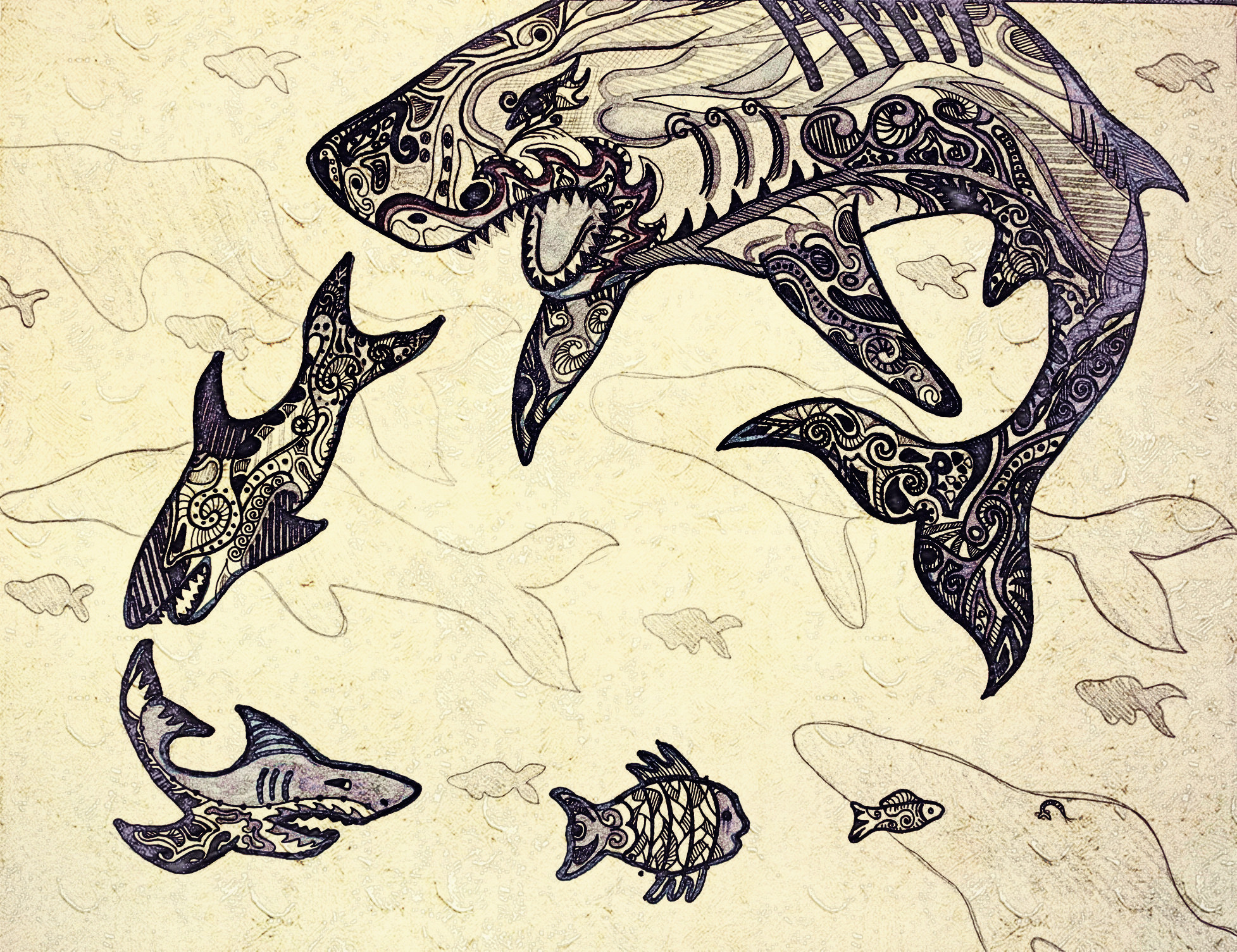 Hand drawn，advertisement，Portfolio layout，Logo design，