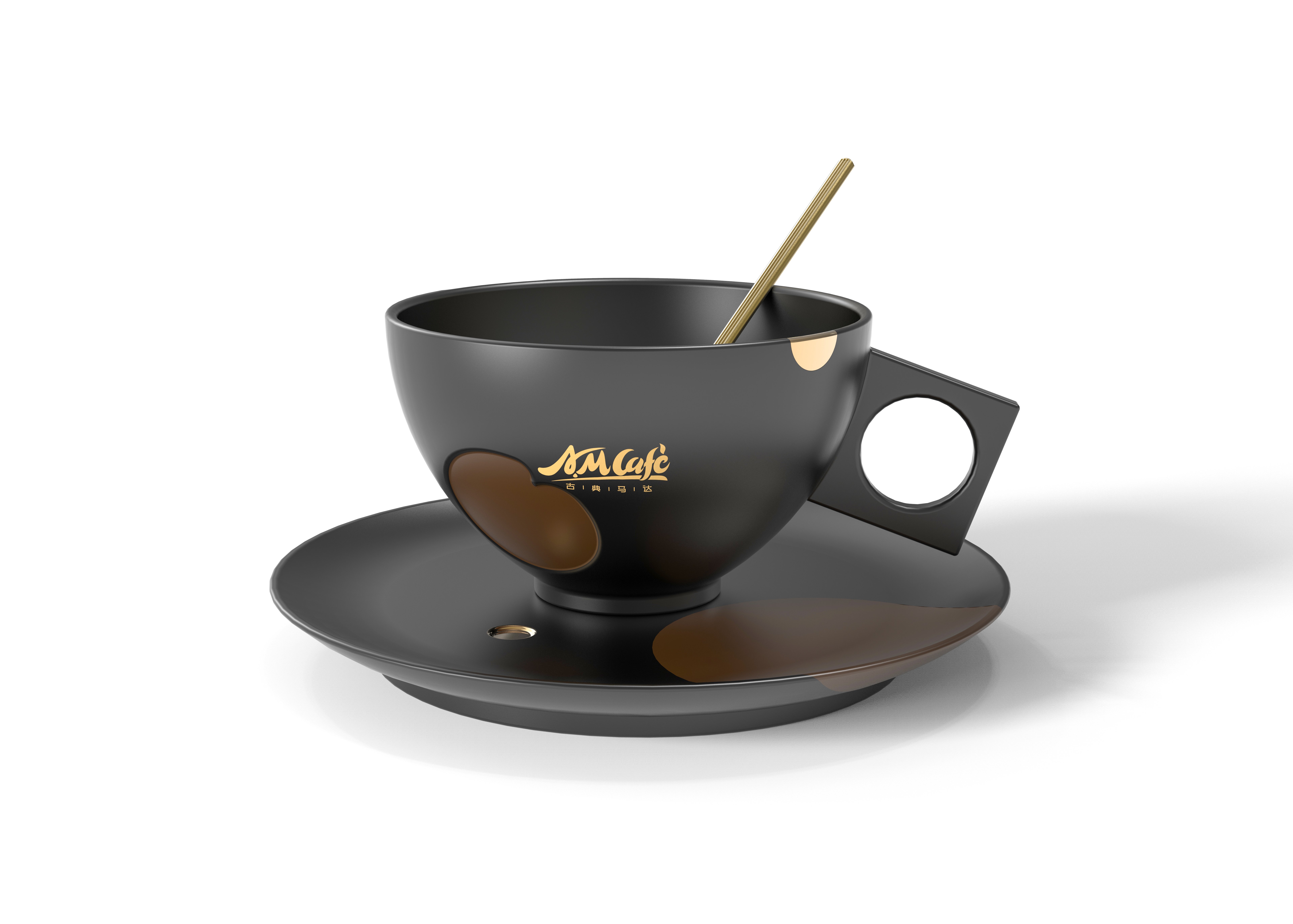 coffee cup，glass，Geometric sense，afternoon tea，tableware，