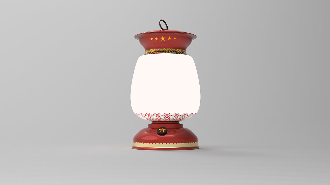 lamps and lanterns，Red cultural creation，Long march spirit，Channel transfer，Keepsake，Cultural creation，lighting，