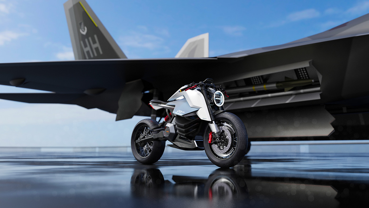 VOLANTOR CafeRacer，Electric motorcycle，vehicle，racing，