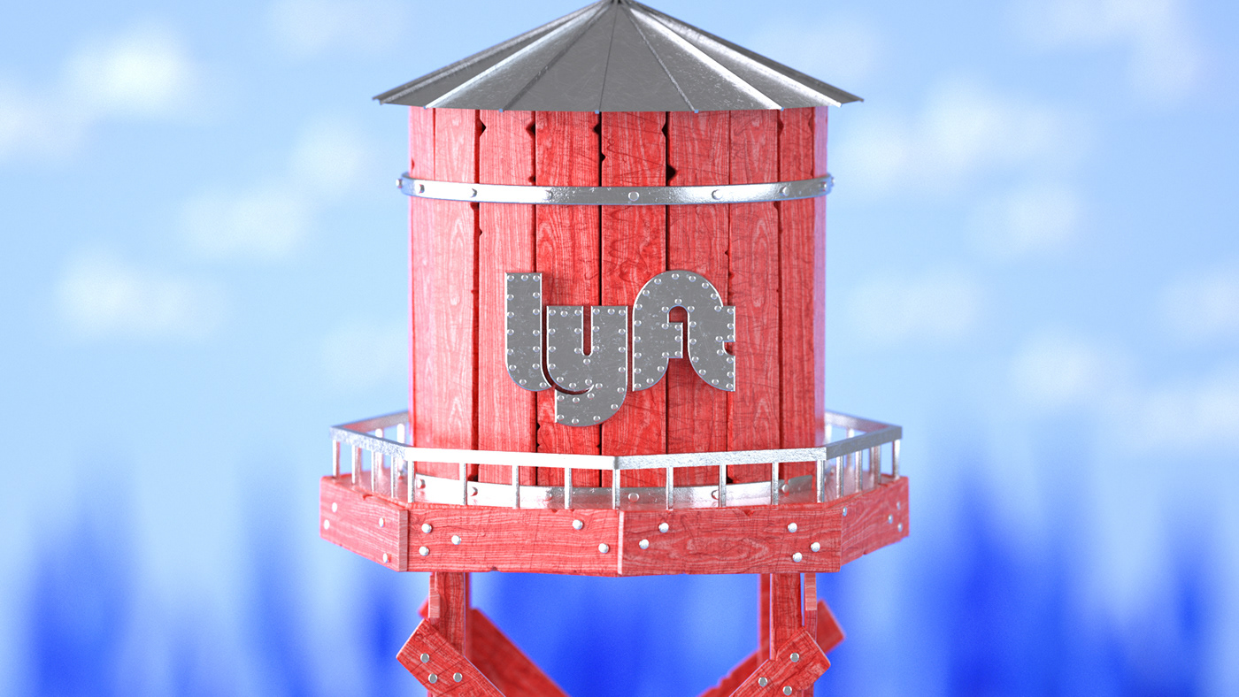 Lift - Lumberyard，three-dimensional animation，Dynamic image design，illustration，