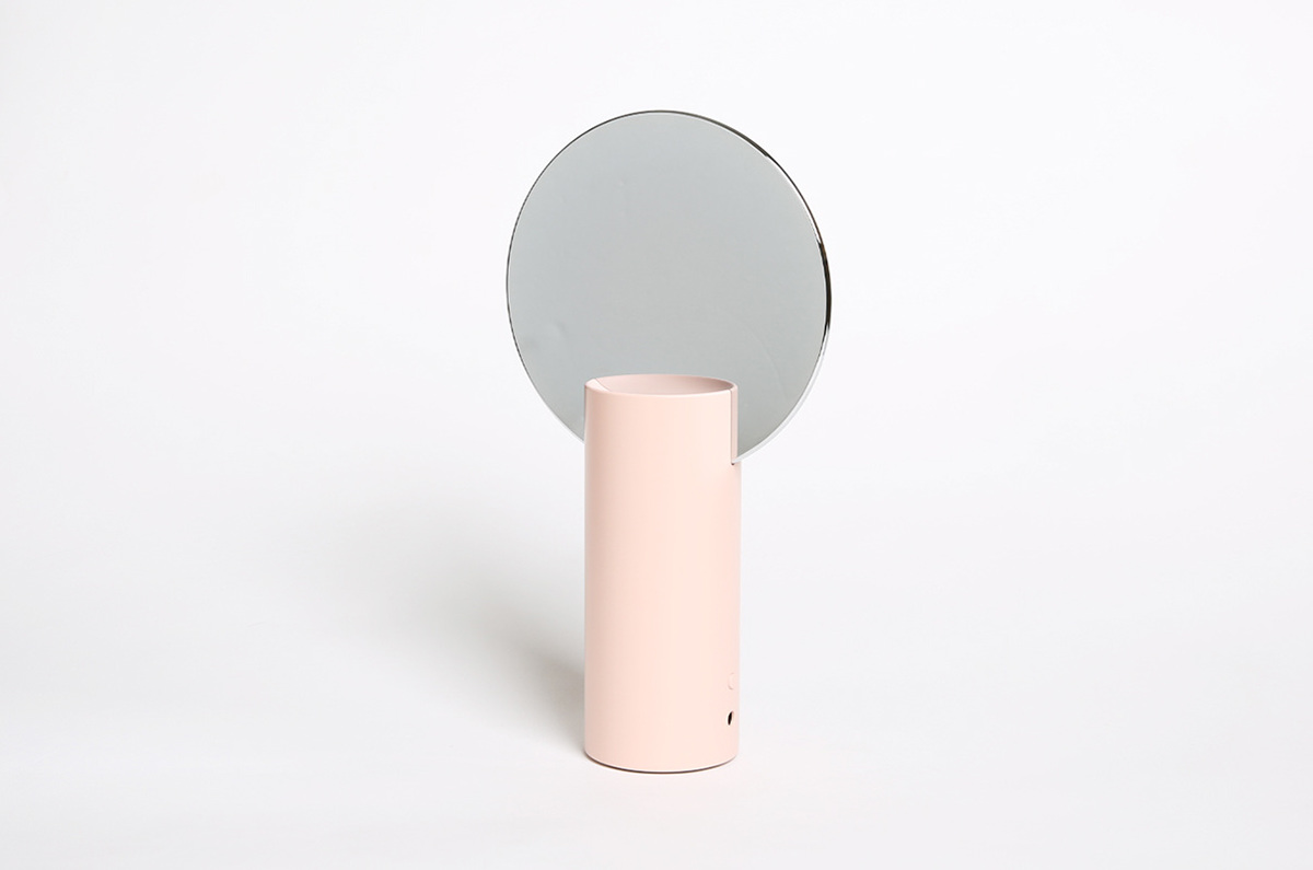 Maiden heart，intelligence，bracket，table，lamp，Home Furnishing，Pink，