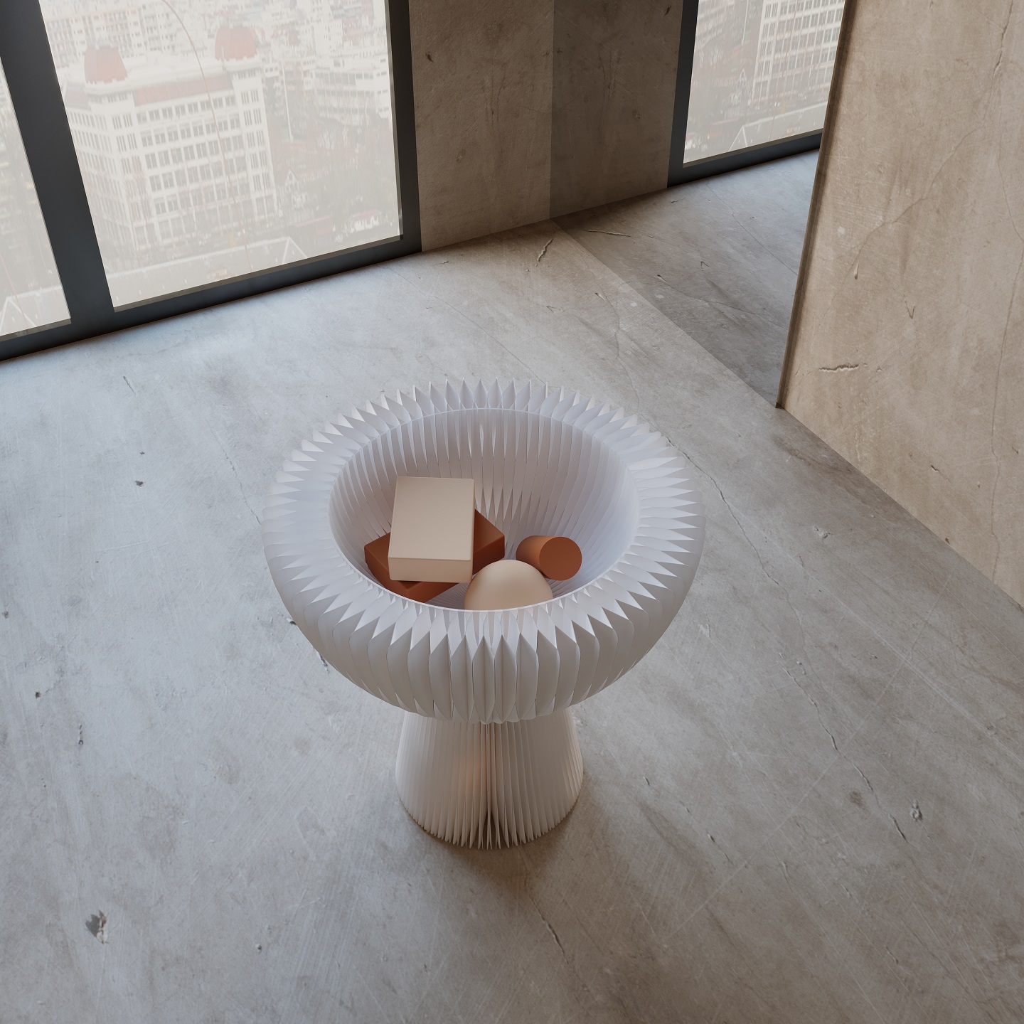 Side table，Table table，Original design，Creative home，Lace table，good-looking，Paper furniture，Elegant and exquisite，