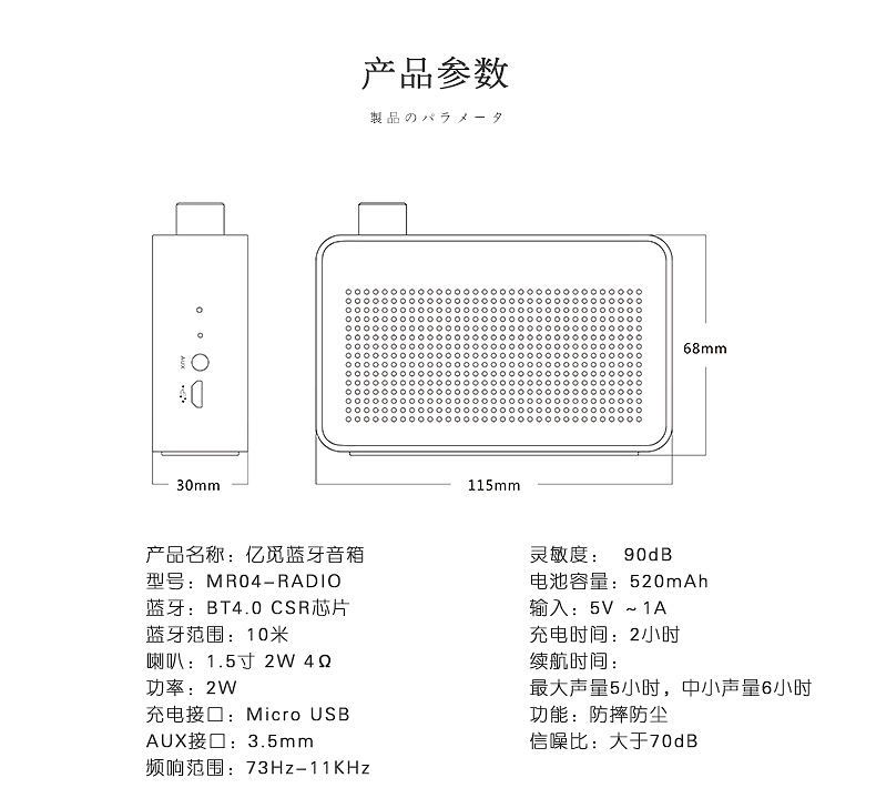 音箱，