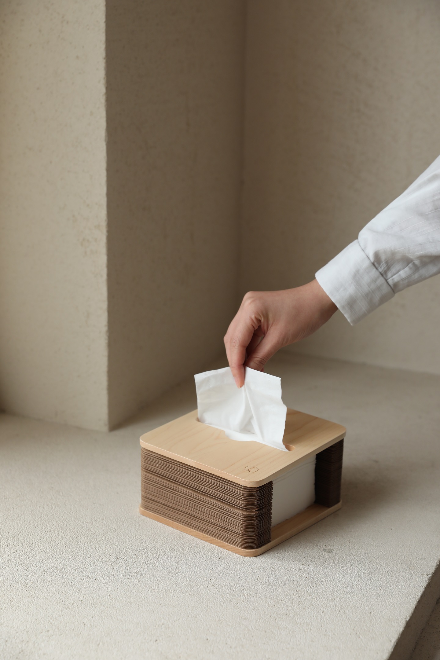 Tissue box，Honeycomb Structure ，Fresh and simple，Creative Tissue Boxes ，Original design，Organ tissue box，Japanese wind，good-looking，