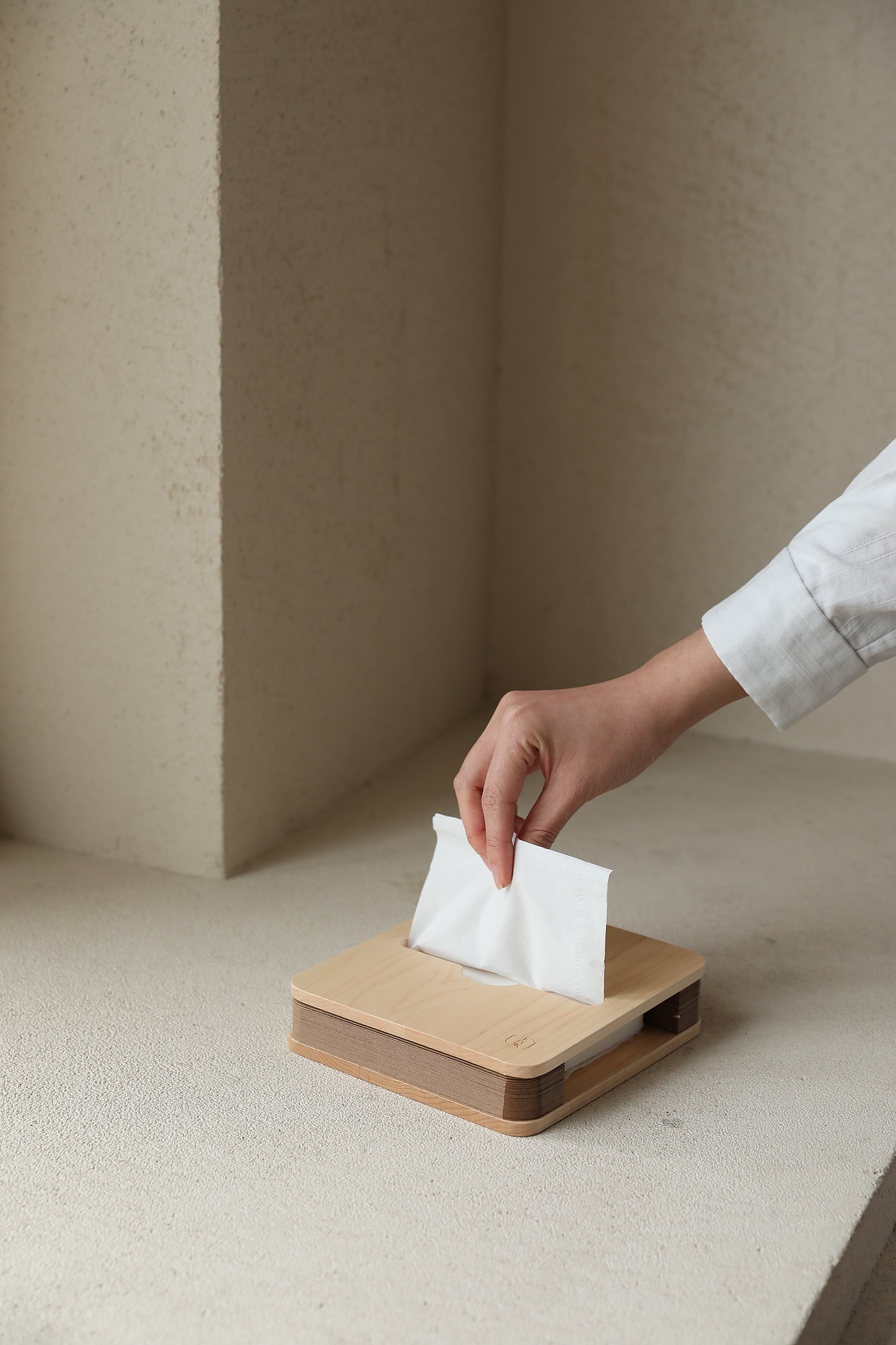 Tissue box，Honeycomb Structure ，Fresh and simple，Creative Tissue Boxes ，Original design，Organ tissue box，Japanese wind，good-looking，