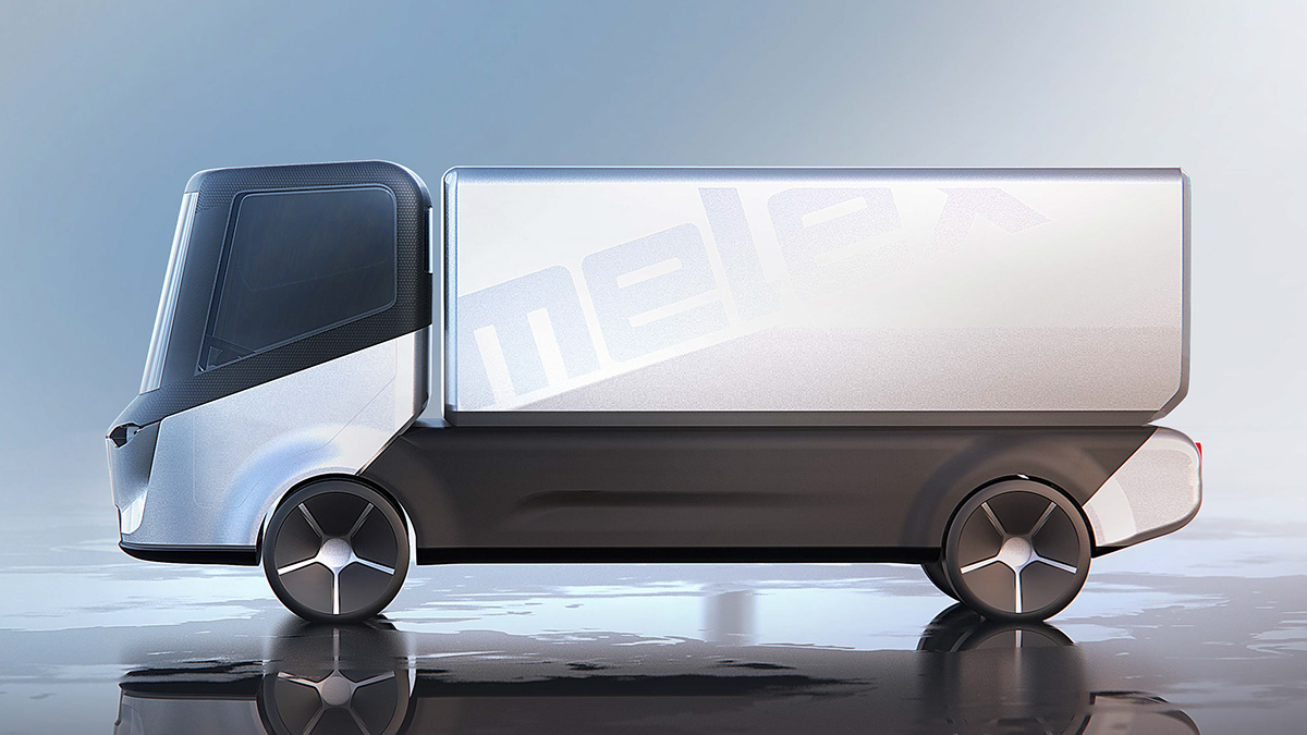 truck，Electric，transport，Tesla，