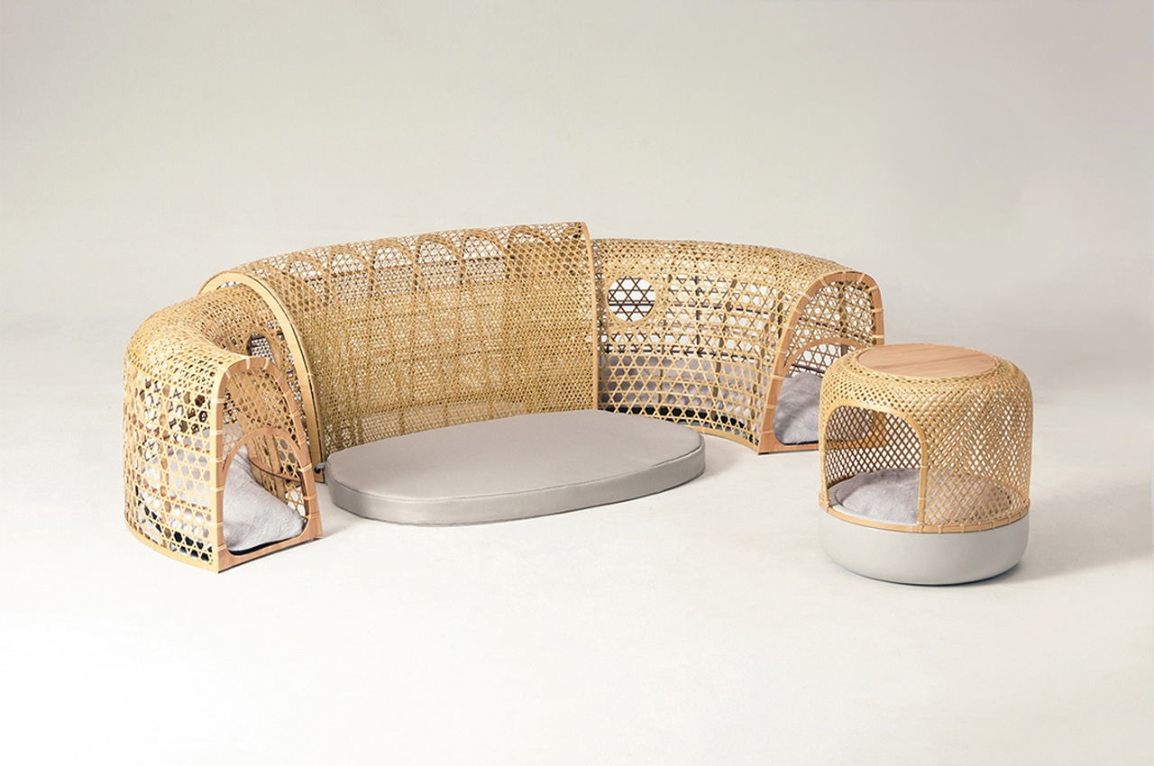 furniture，wooden ，Table，Cat nest，