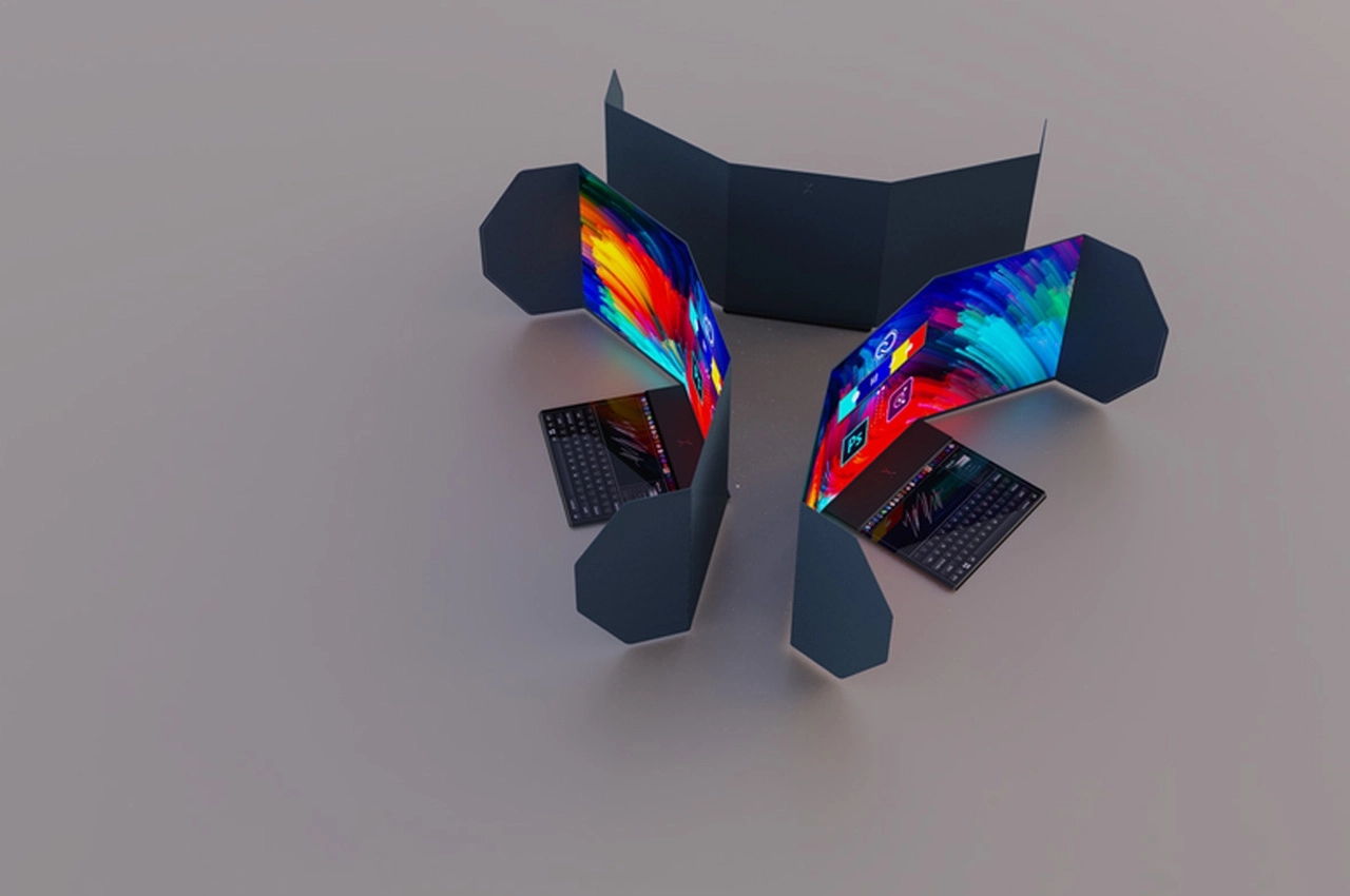 computer，Foldable，Portable，intelligence，