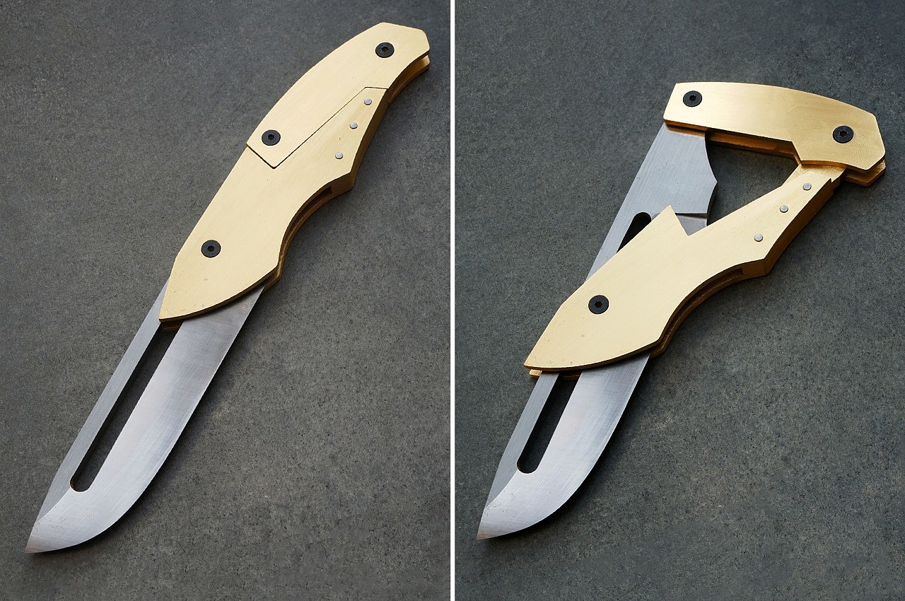 pocket knife，fold，unique，Metal，