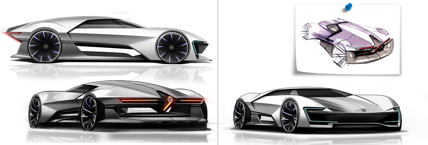 automobile，Hand drawn，concept，Oil sludge，