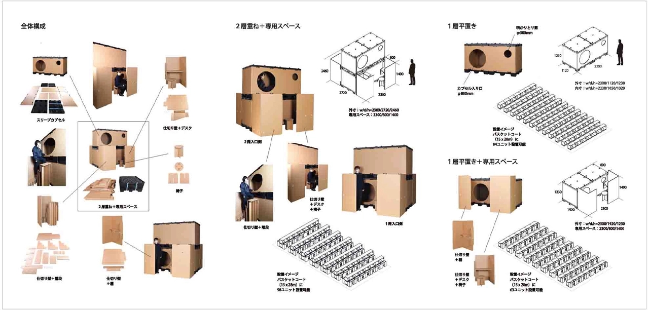 Atelier OPA，Emergency shelter system，furniture，originality，