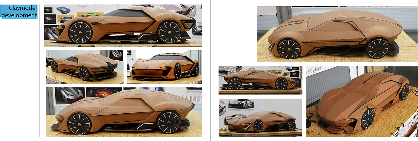 automobile，Hand drawn，concept，Oil sludge，