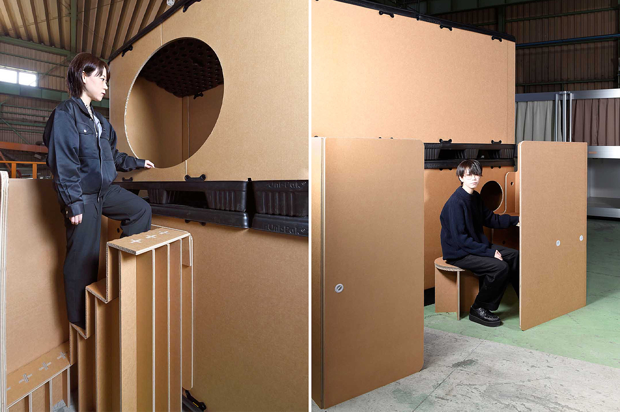 Atelier OPA，紧急避难所系统，家具，创意，
