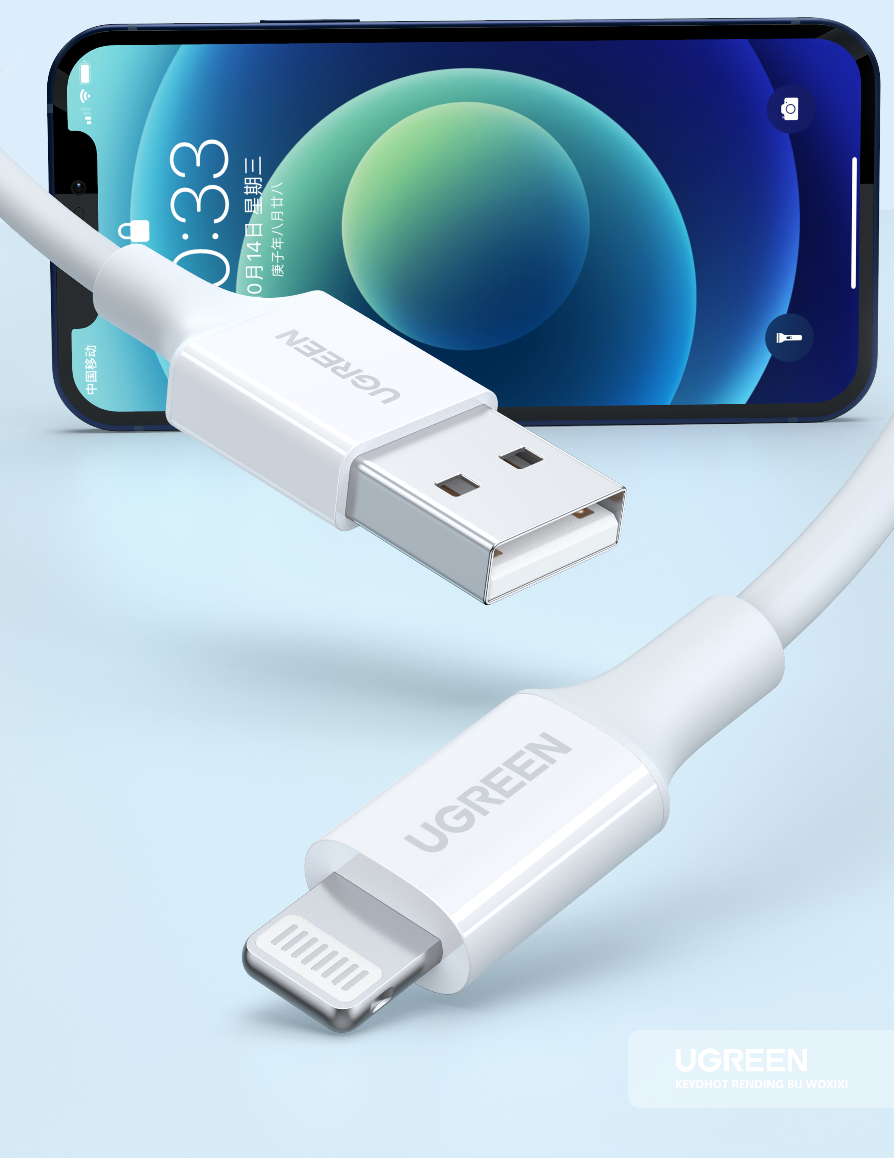 Render，3C products，keyshot，online retailers，