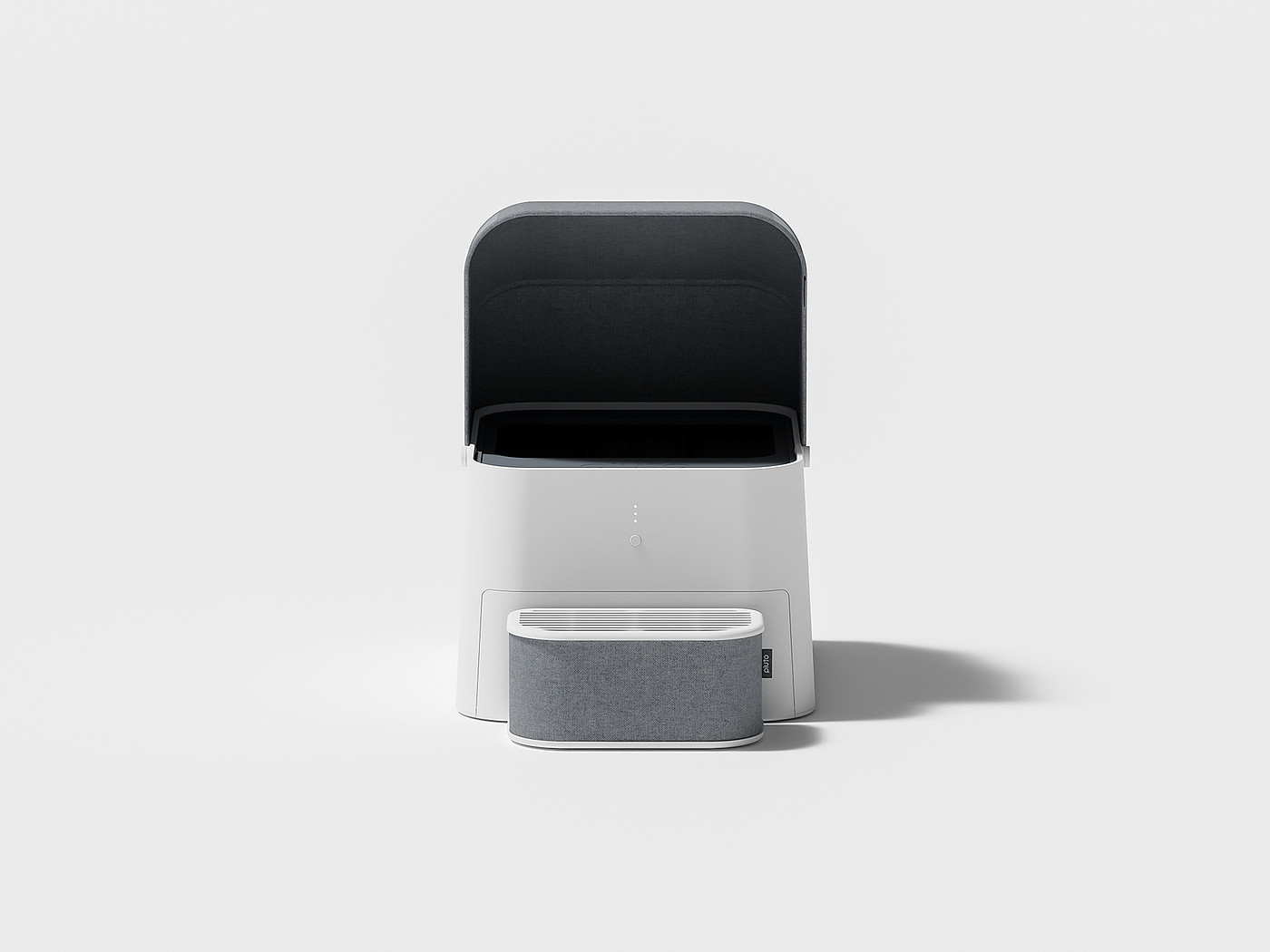 Cat litter cube，Cat Toilet，Pluto，white，