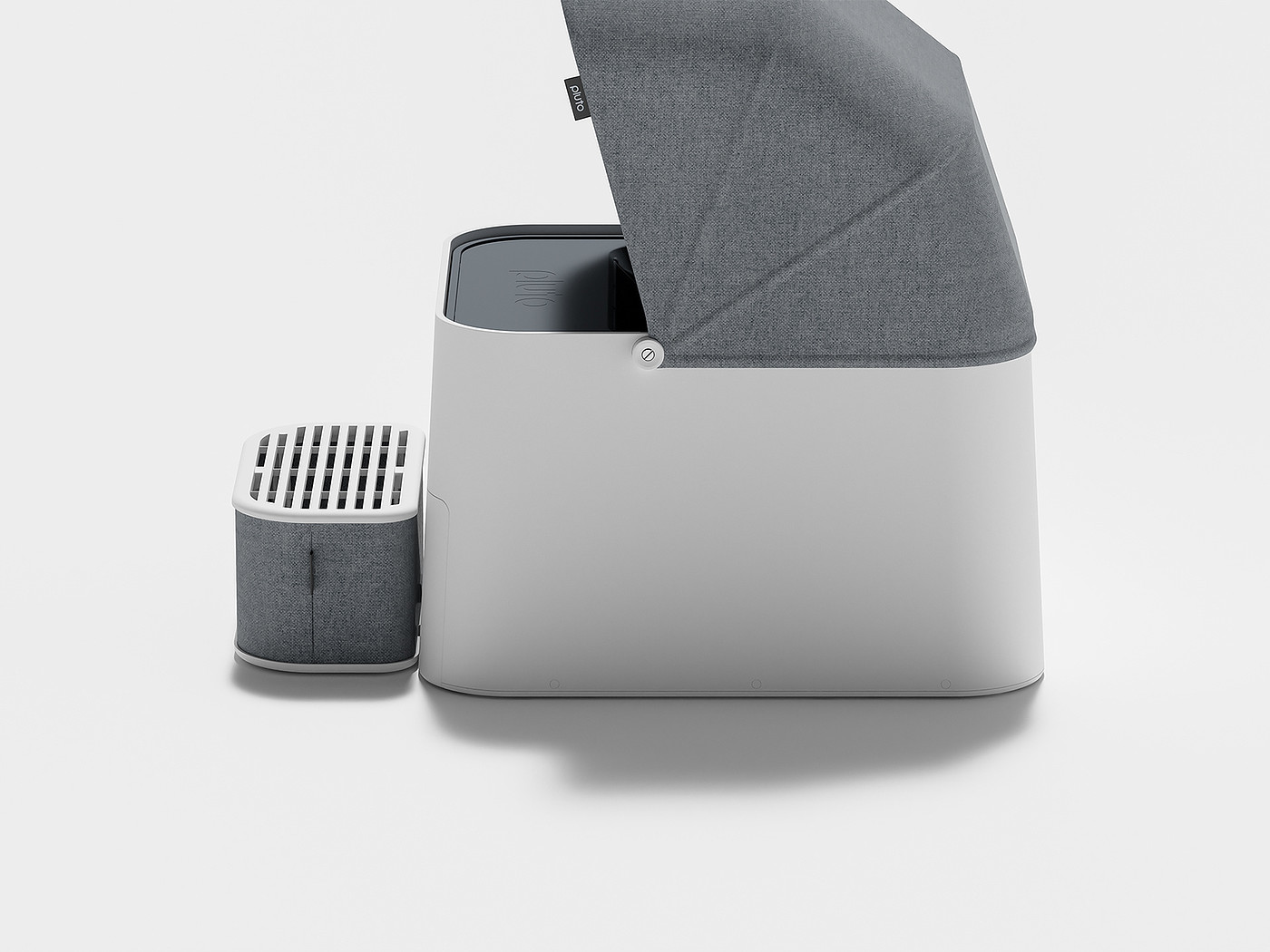 Cat litter cube，Cat Toilet，Pluto，white，