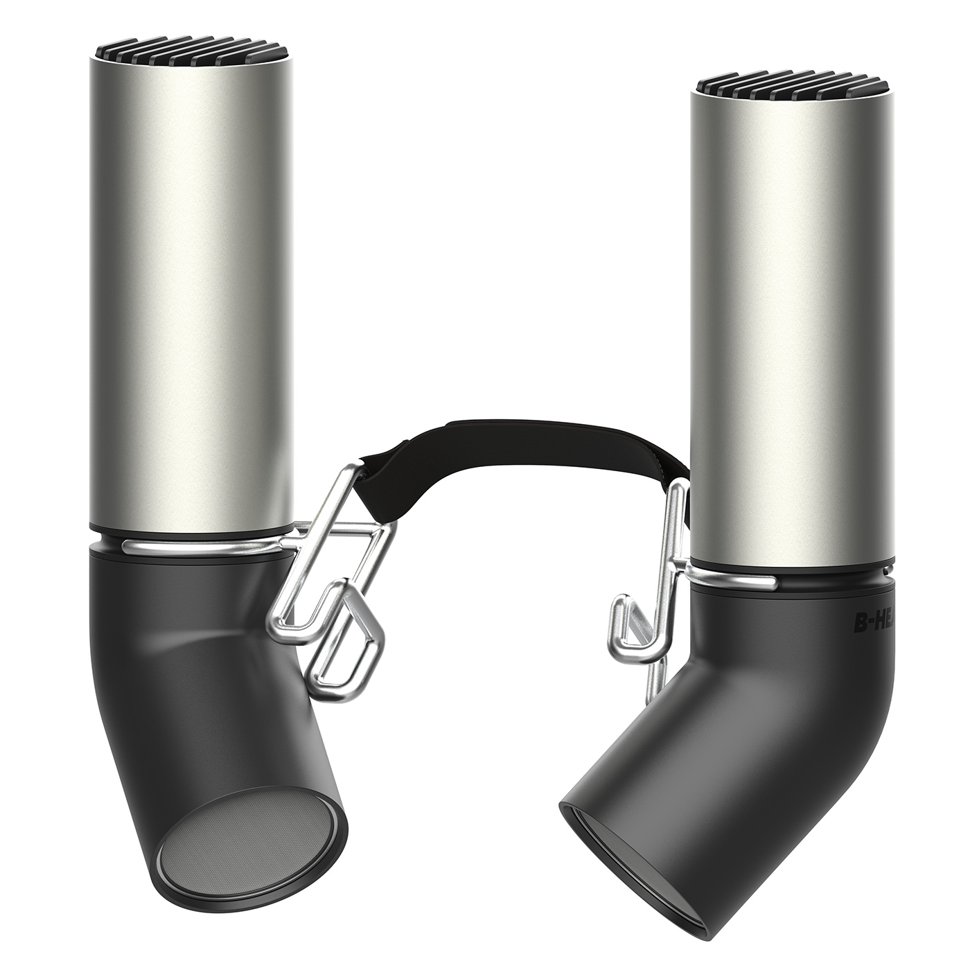 Hot air blower，motorcycle，winter，keep warm，concept，