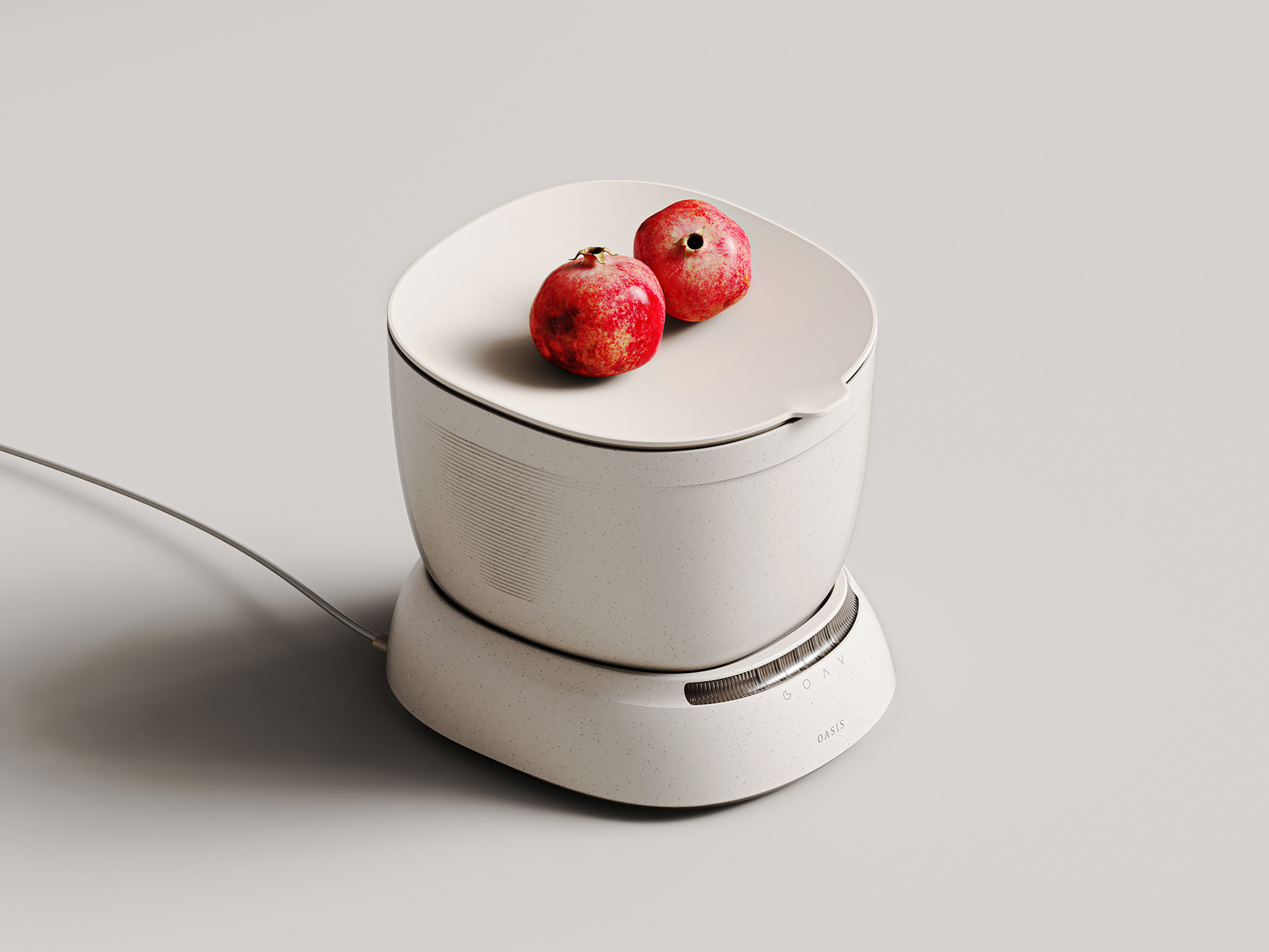 Jaehee Kim，Ultrasonic cleaning machine，OASIS，Beige，household electrical appliances，kitchenware，