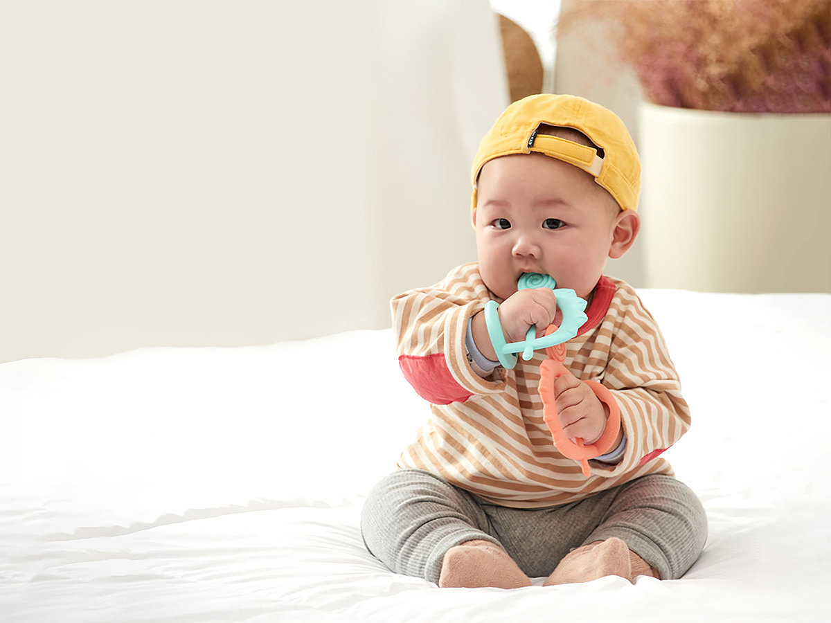 Dental gum，baby，Wearing gum，