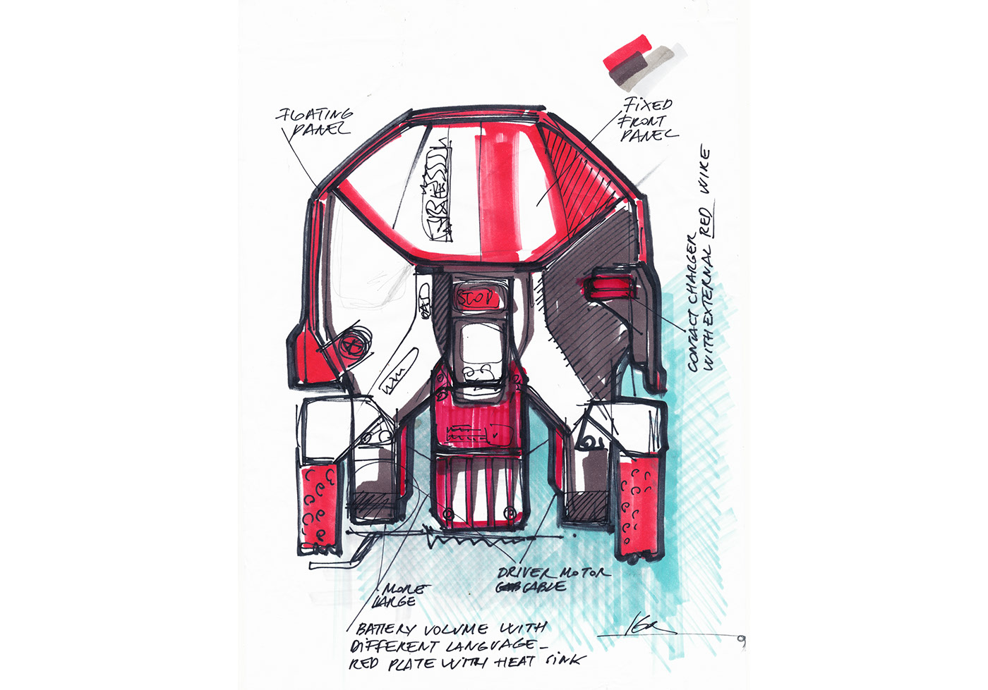 keyshot，product design，vehicle，measure，