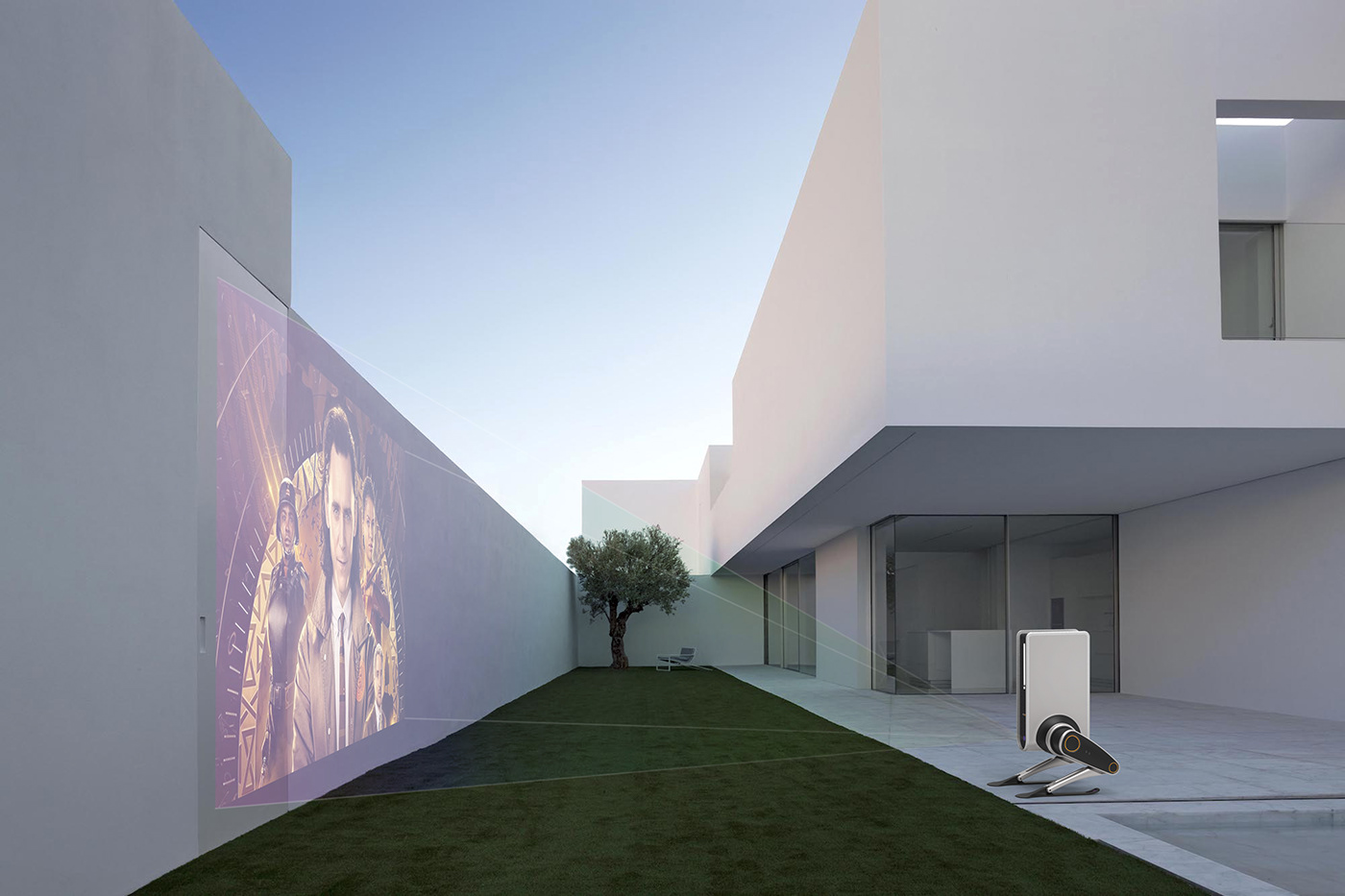 UAV，robot，Projector，