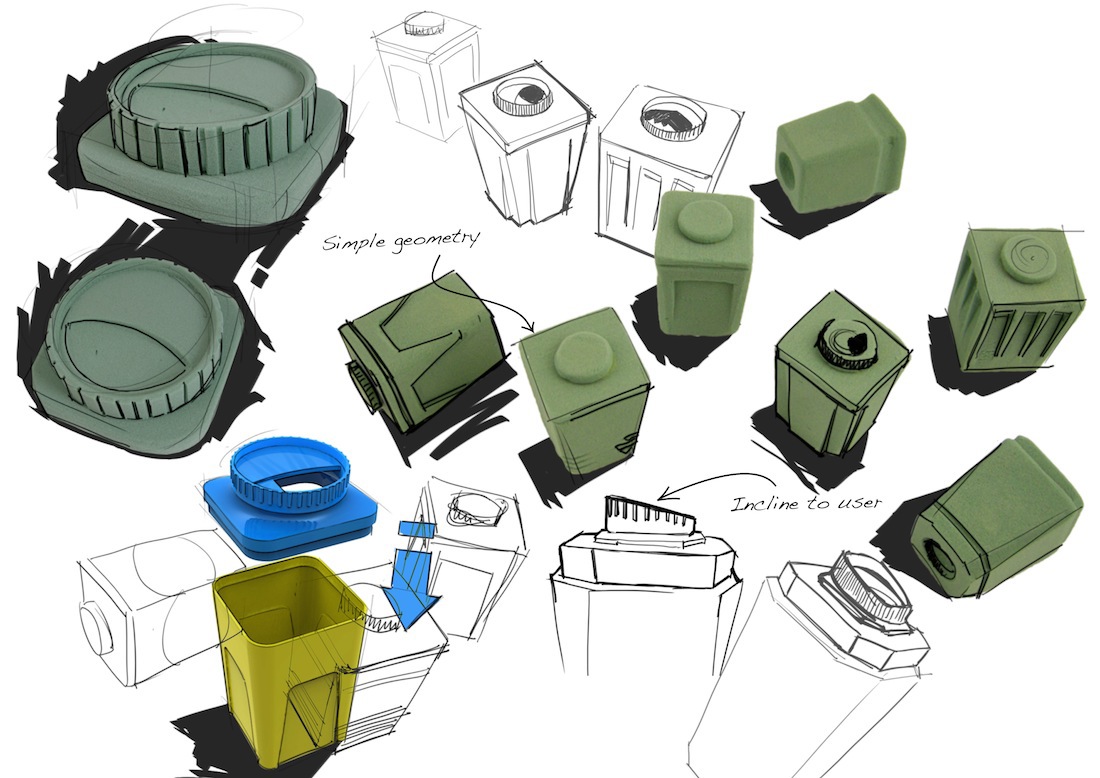 Medical waste，Recycling tools，Collecting tool car，Trash Bin，