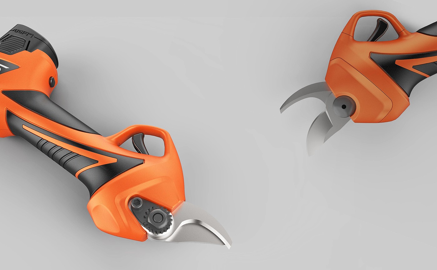 Electric tool，tool，Pruning scissors，Grey design，