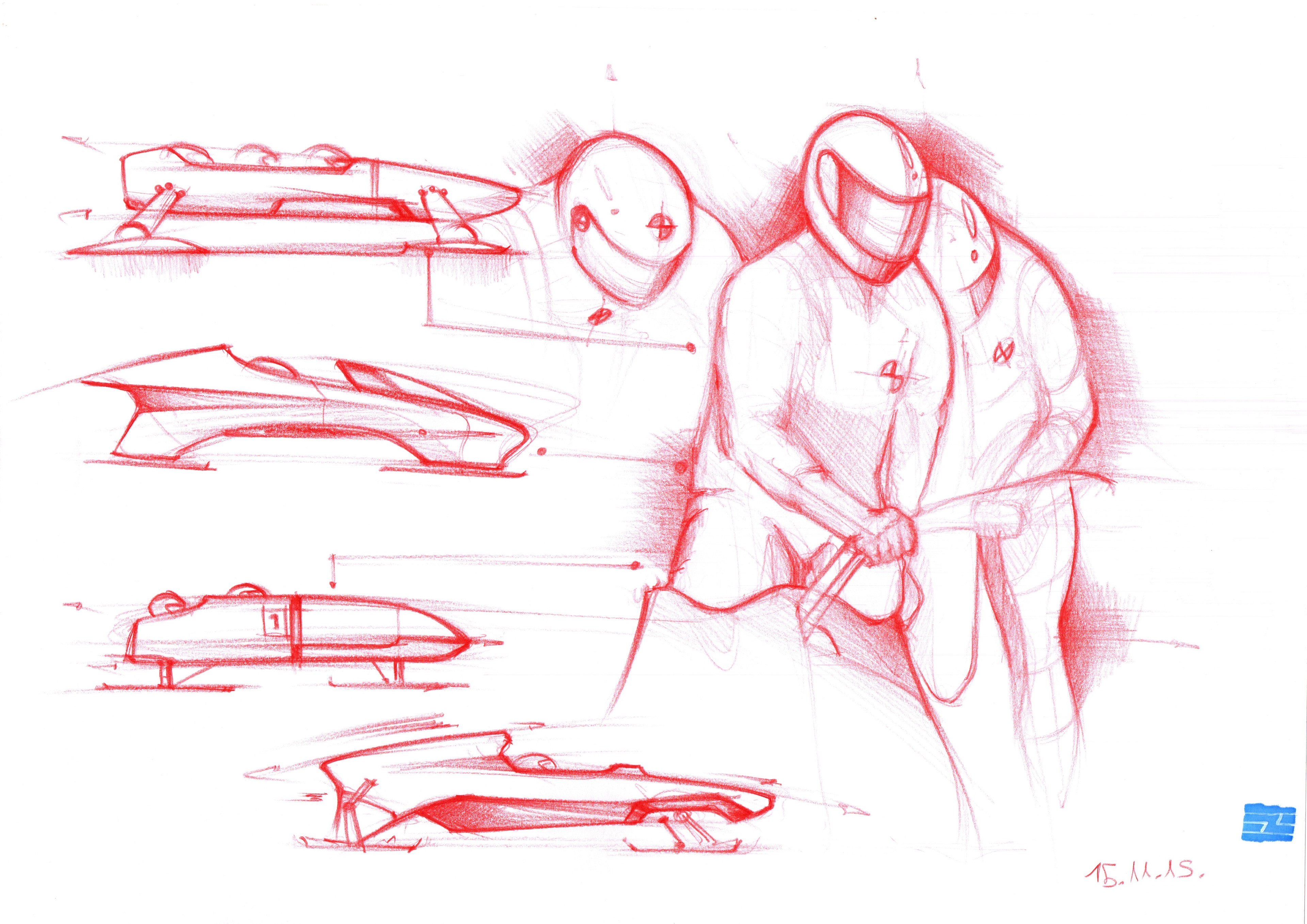 Little picture book of the great God，ball pen，Hand drawn，