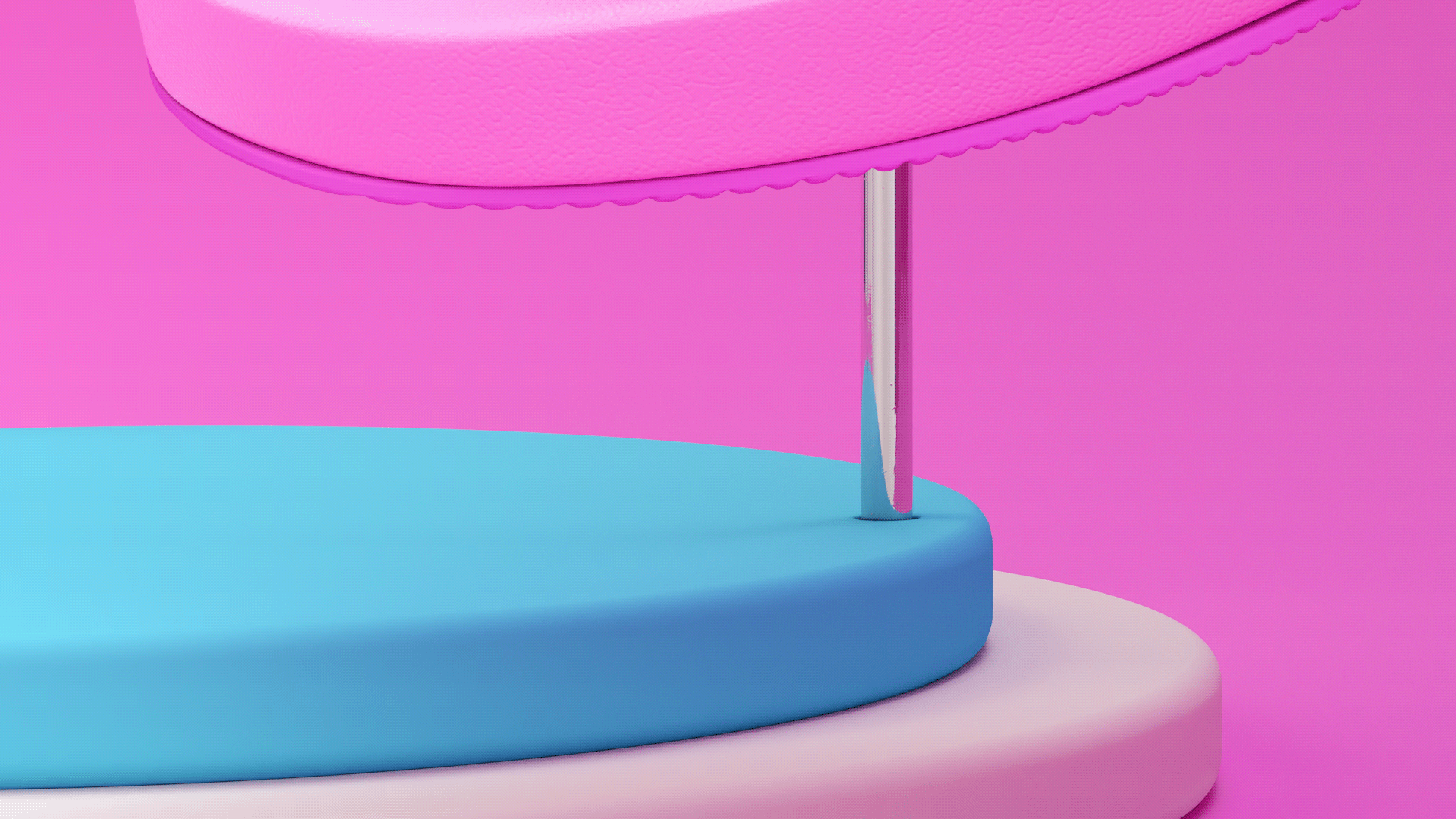 Madeira 3d，Pink，slipper，3D modeling，