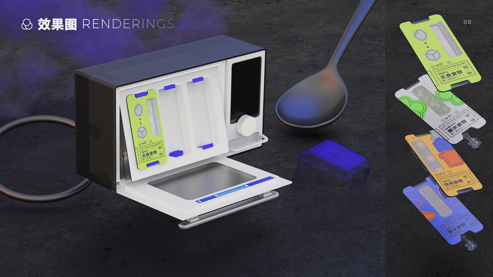 Space，future，Food reprocessing，