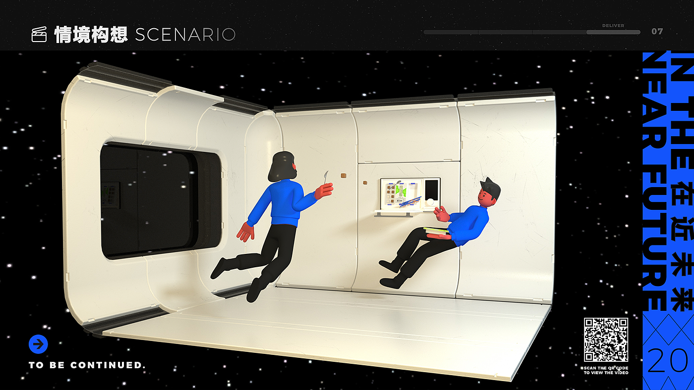 Space，future，Food reprocessing，