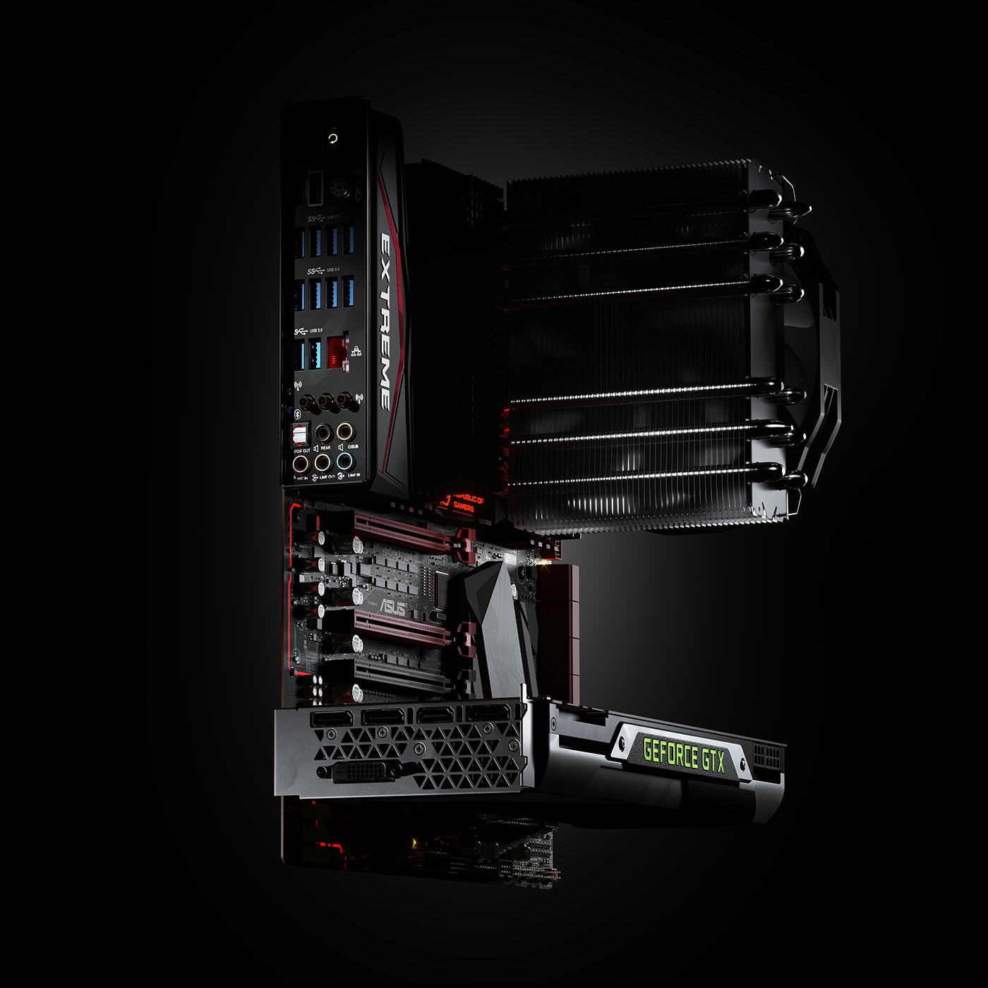 3ds Max renderer，visualization，Modeling pc，