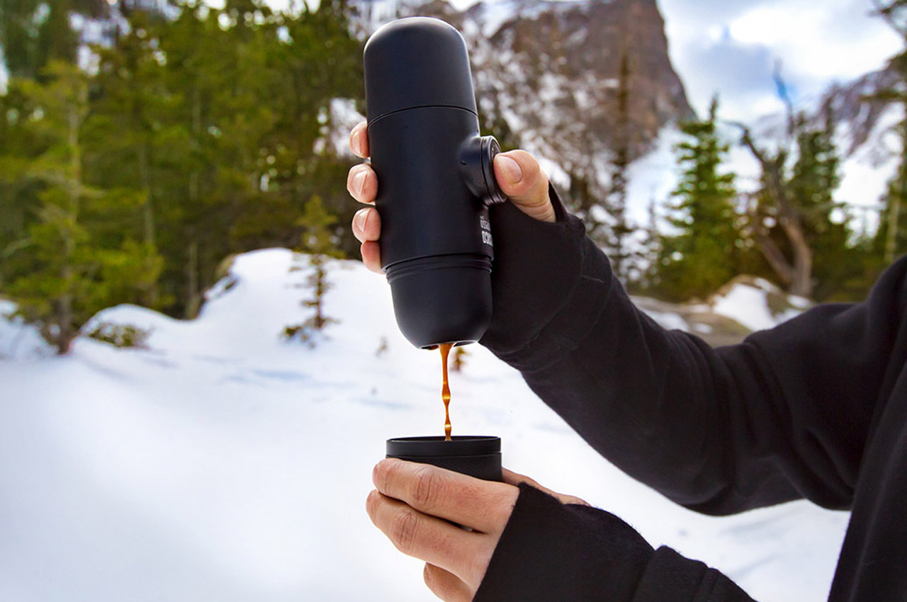 Coffee machine，miniature，black，Portable，COFFEEJACK，