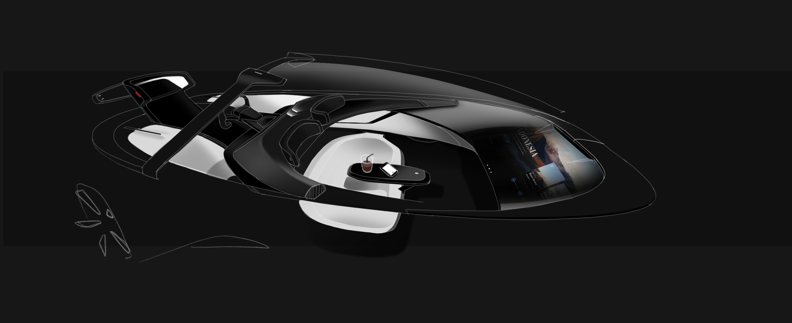 automobile，future，audi，Travel family，Automotive interior，