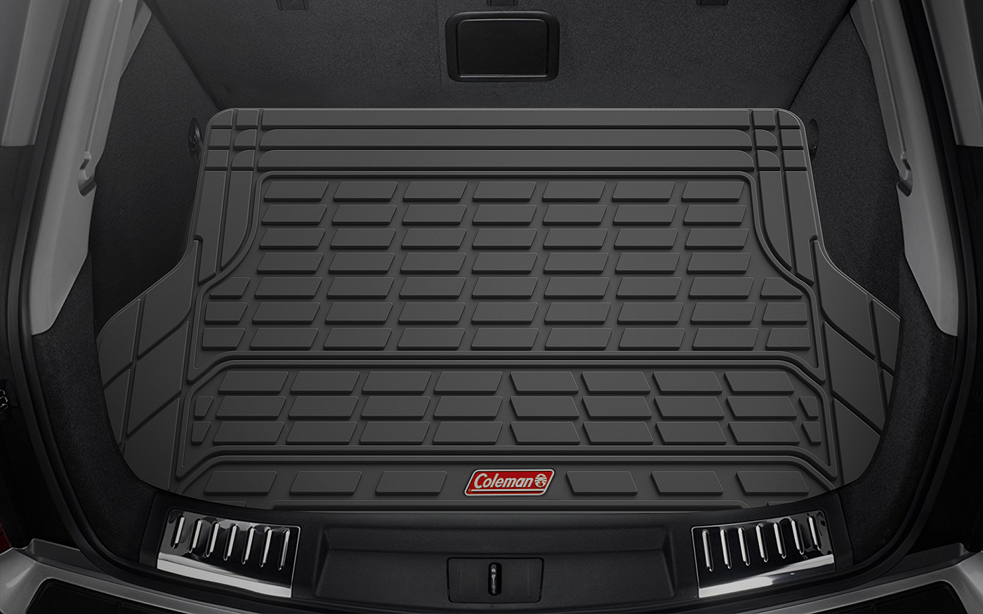 The trunk of the car，