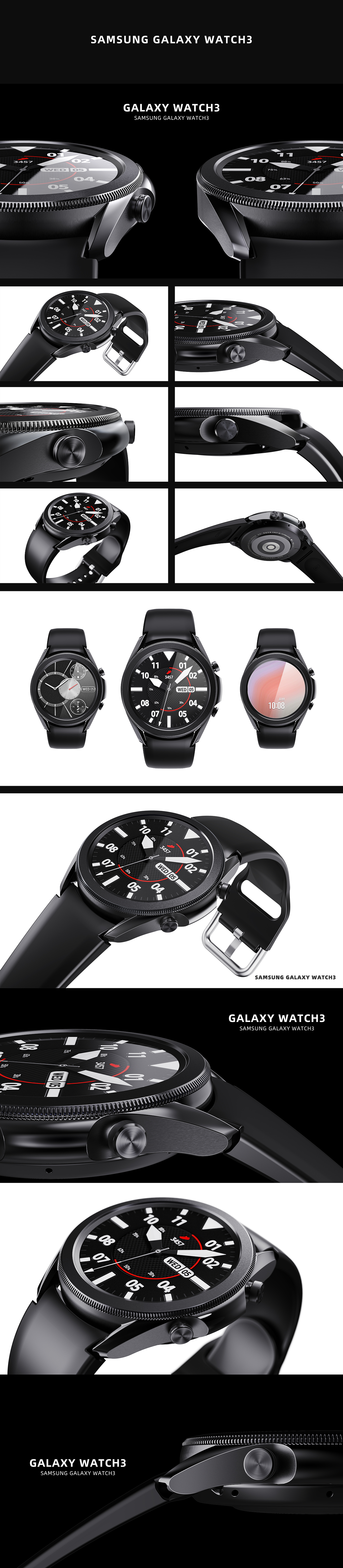 keyshot，Product rendering，Intelligent Watch，3C products，