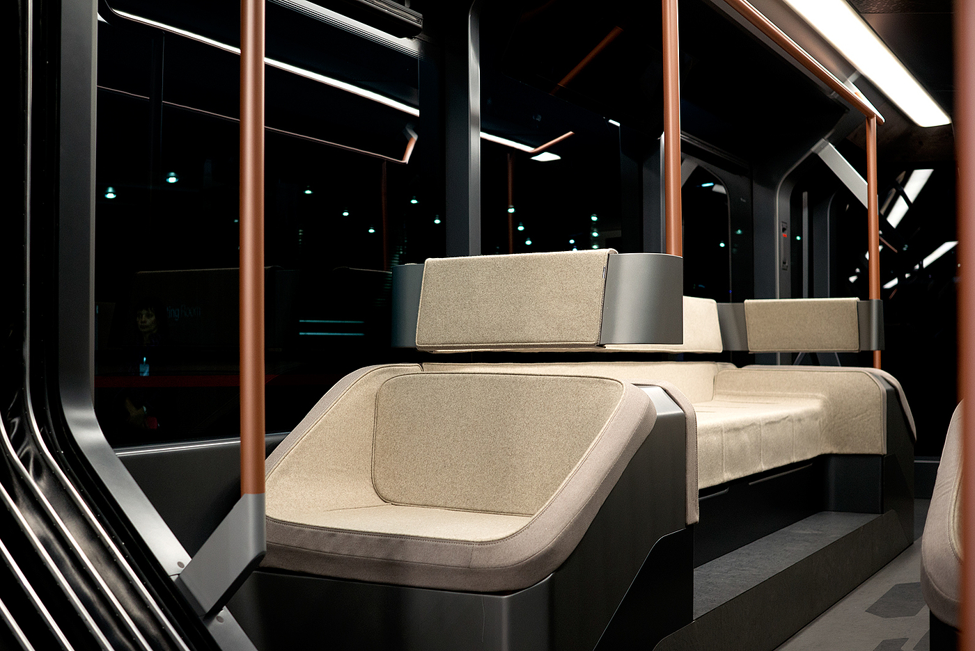 R1 tram，vehicle，Russia，Automobile design，Automotive interior，