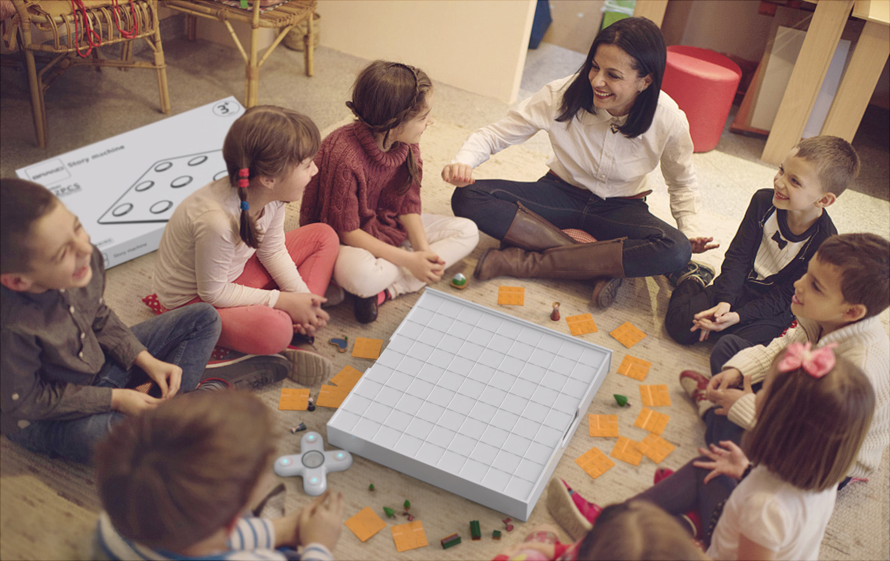 Story machine, jigsaw puzzle，