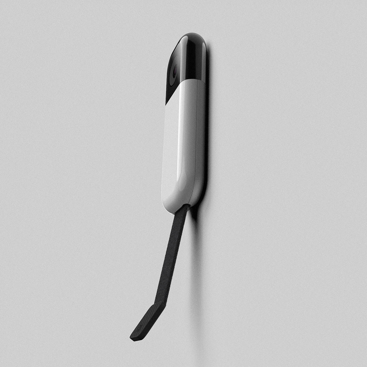 headset，doorbell，Hand drawn，modeling，