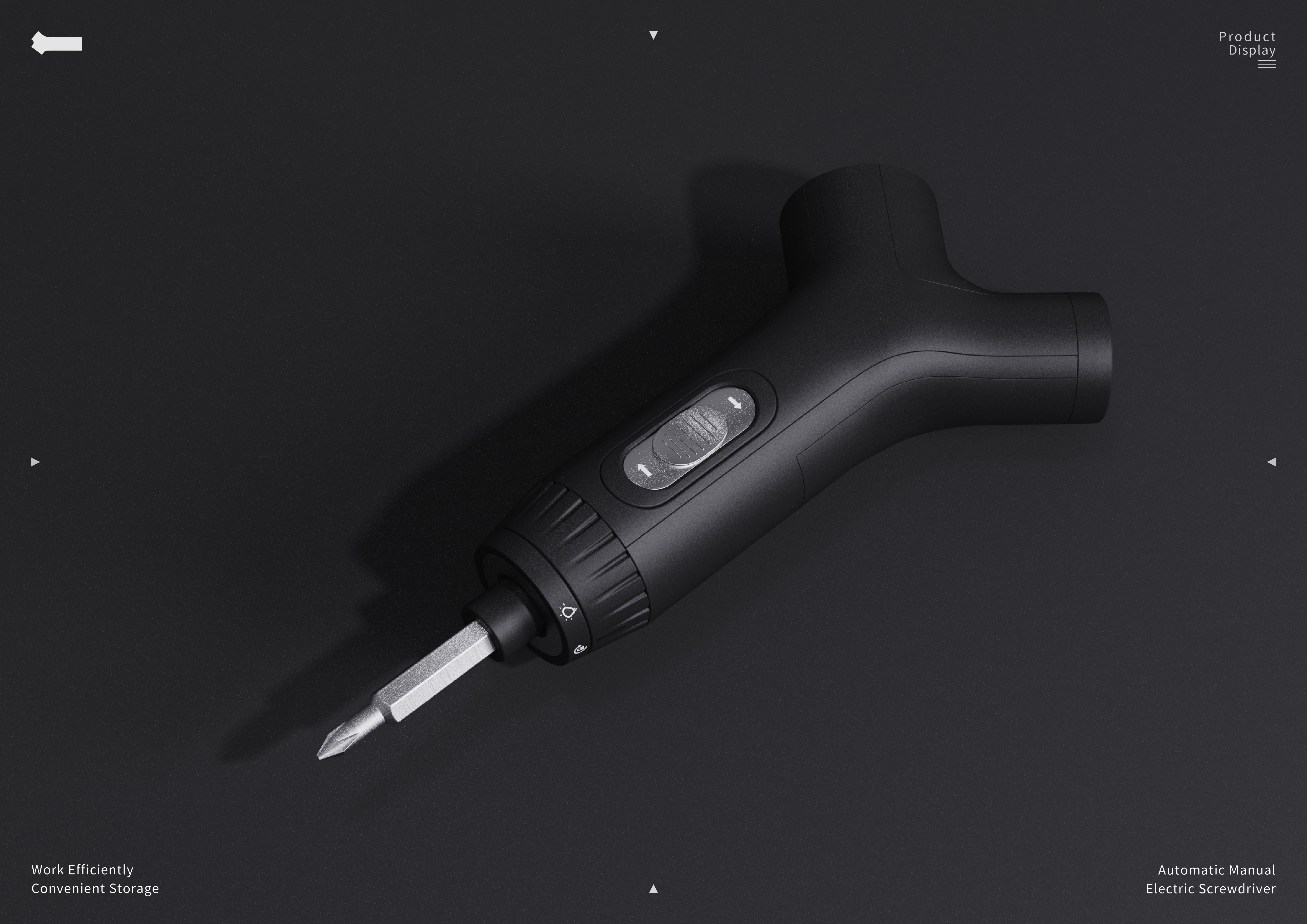 Electric screwdriver，Ergonomics，Perceptual blood supply，Optimize experience，Innovative，