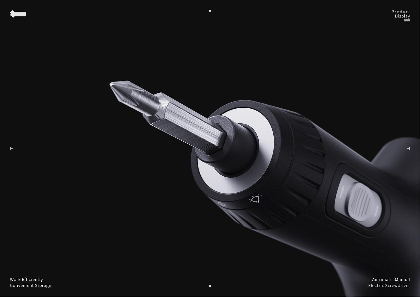Electric screwdriver，Ergonomics，Perceptual blood supply，Optimize experience，Innovative，