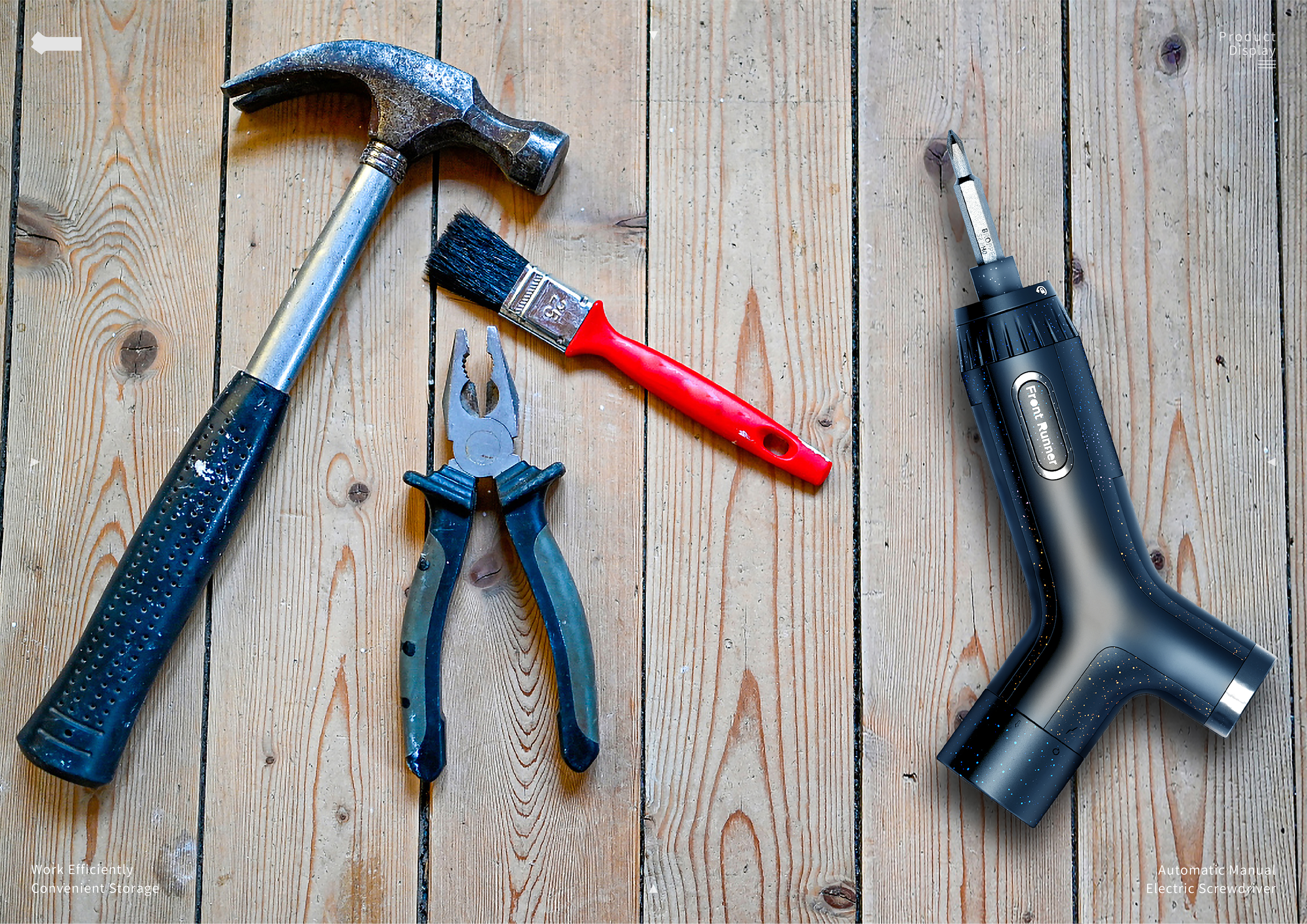 Electric screwdriver，Ergonomics，Perceptual blood supply，Optimize experience，Innovative，