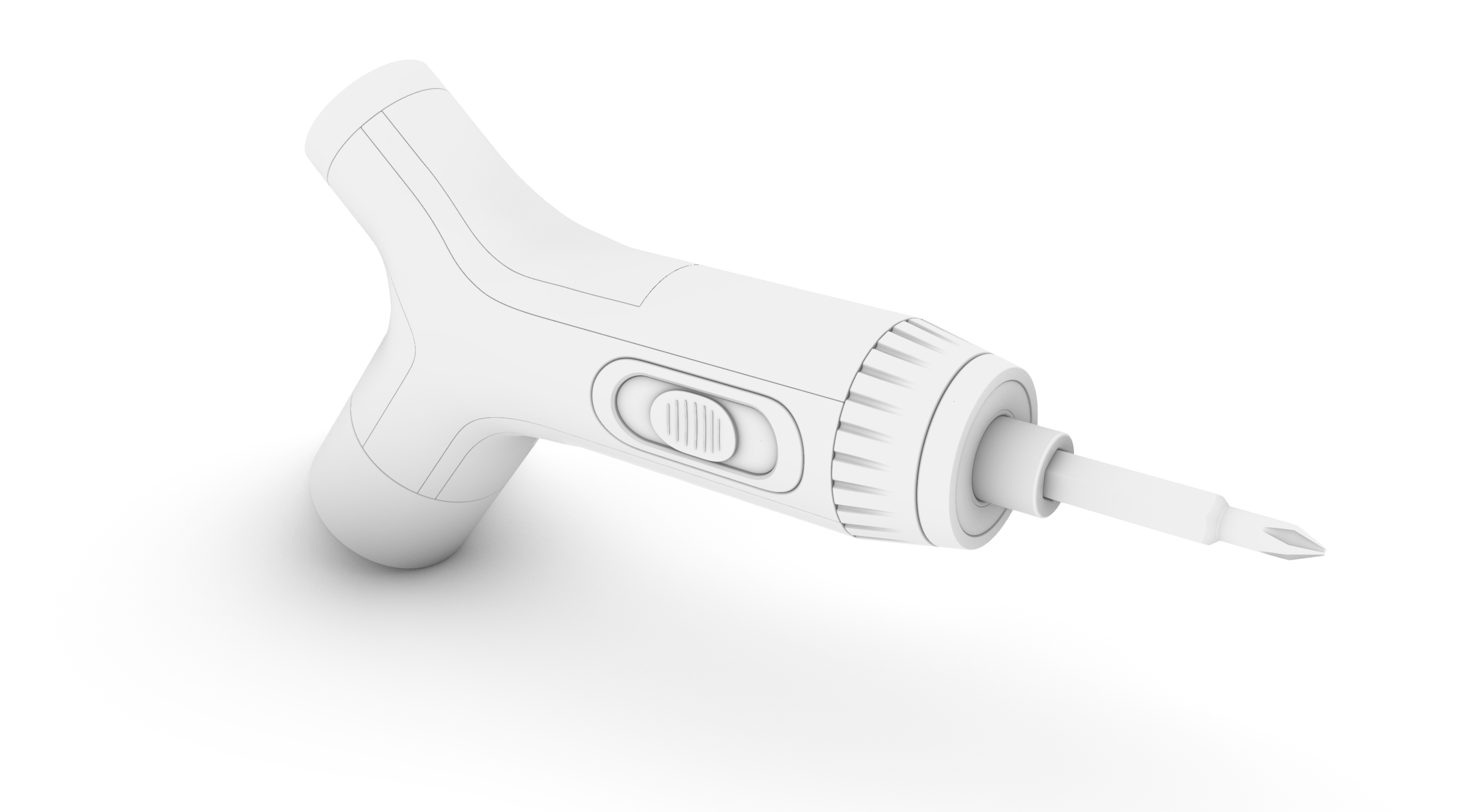 Electric screwdriver，Ergonomics，Perceptual blood supply，Optimize experience，Innovative，