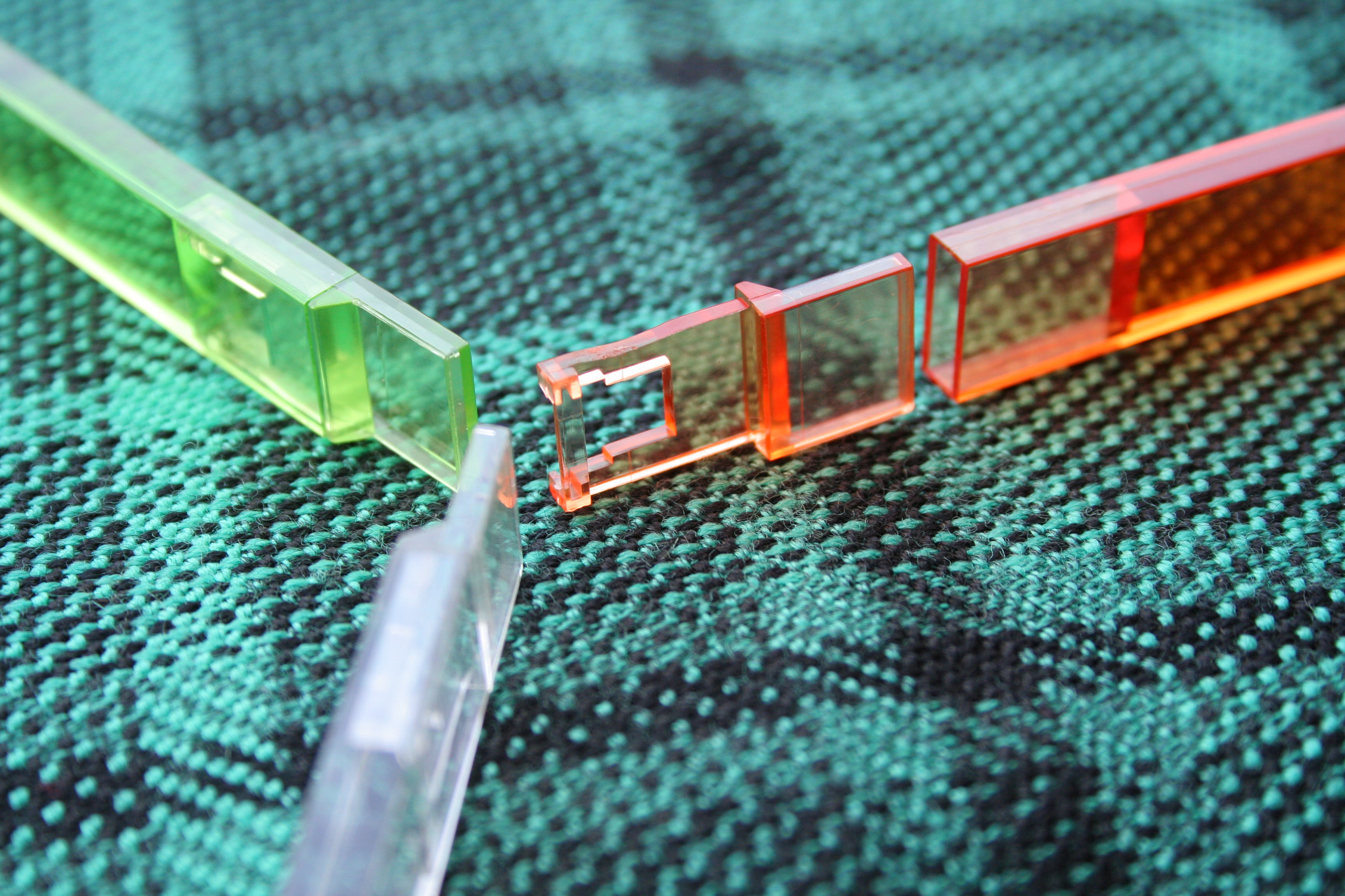 USB drive，transparent，Acrylic，luminescence，