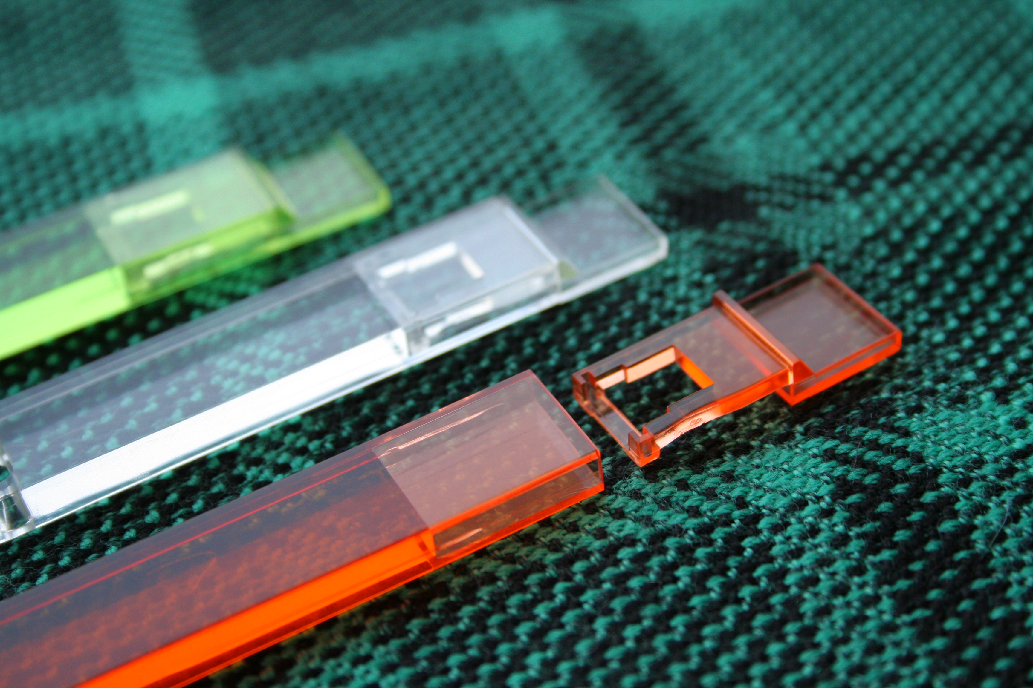 USB drive，transparent，Acrylic，luminescence，
