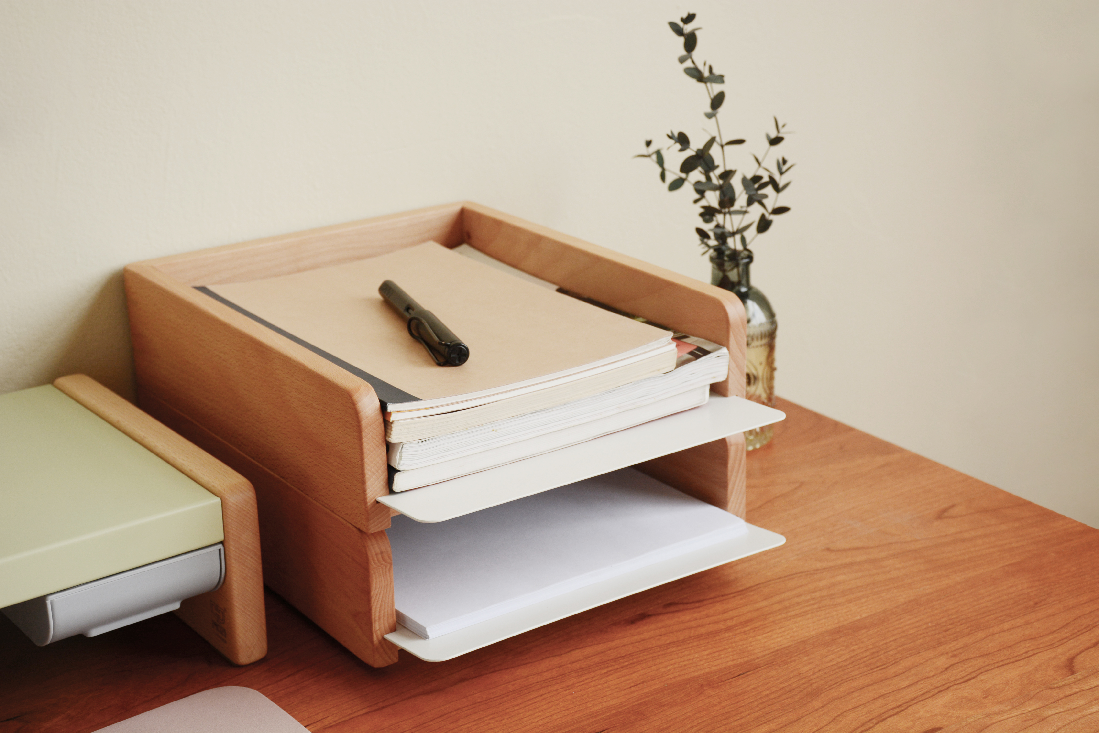 Desktop storage，A4 paper storage rack，Table rack，