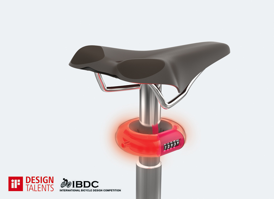 LED lamp，number，Car lock，Bicycle，