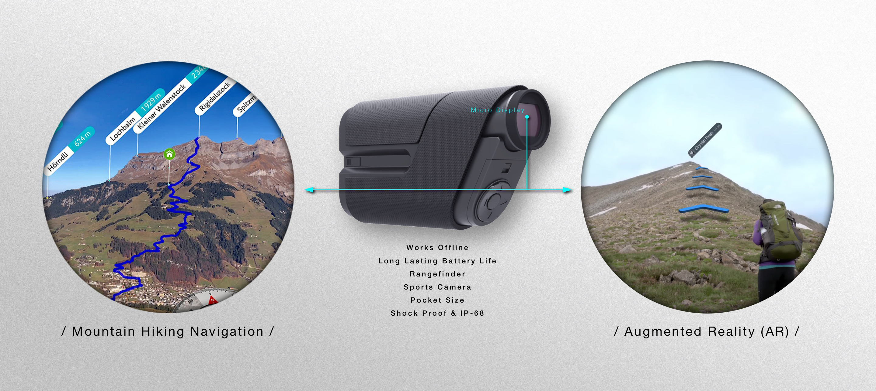 science fiction，ranging，vr，ar，Mountaineering，Navigation，gun，telescope，